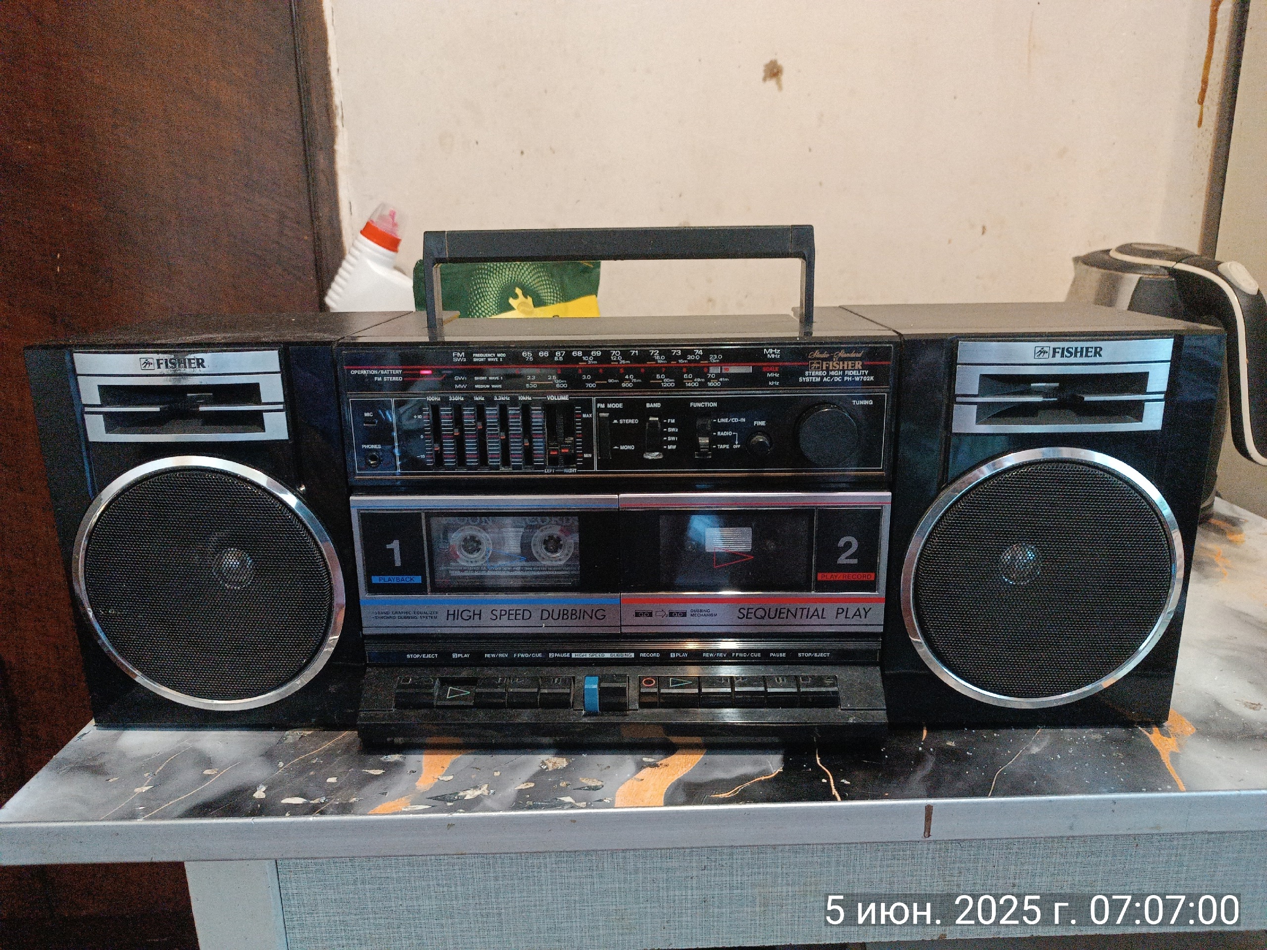 Panasonic rx-5050f рабочий 10000р Sharp