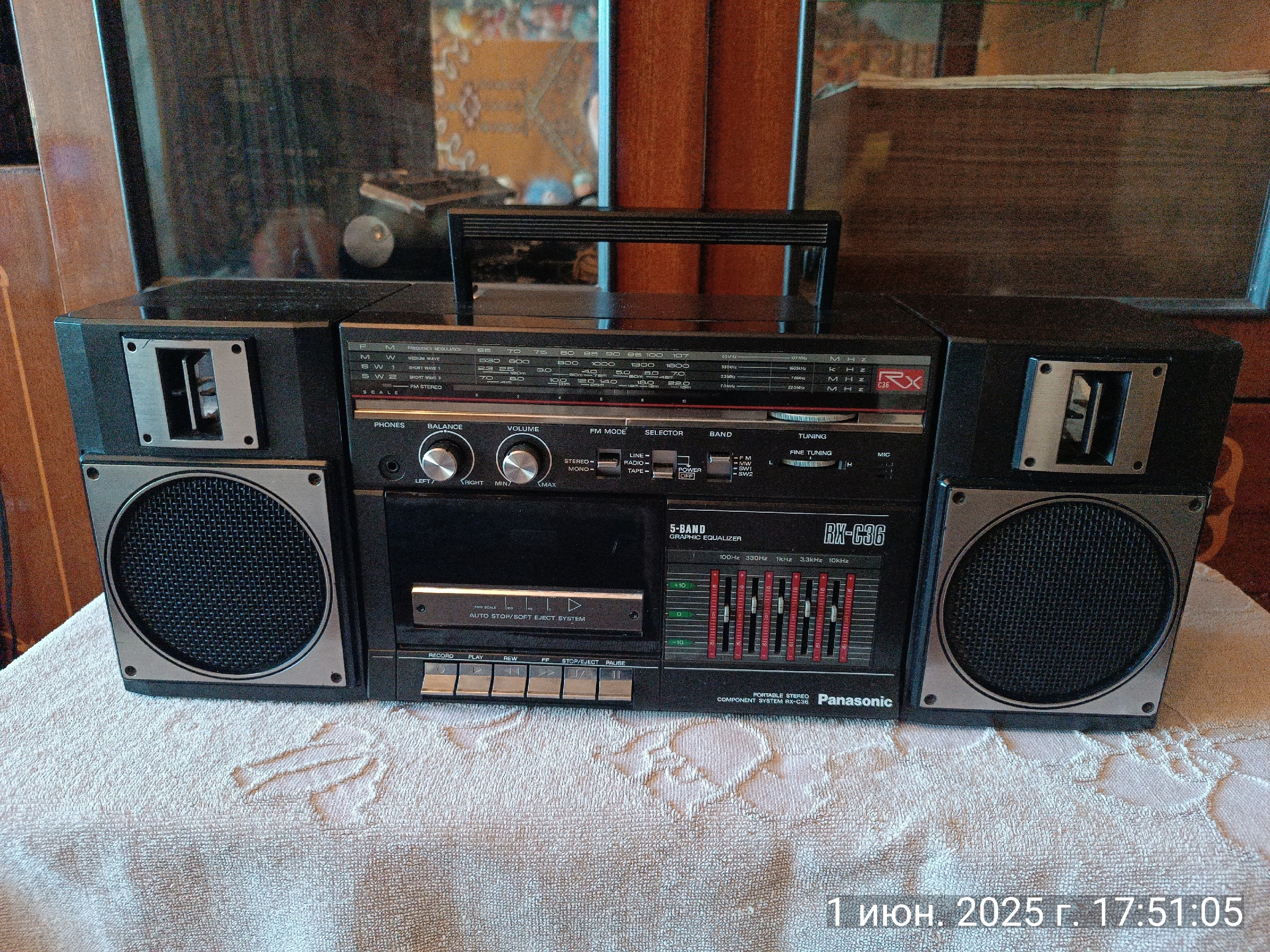 Panasonic rx-5050f рабочий 10000р Sharp (7)