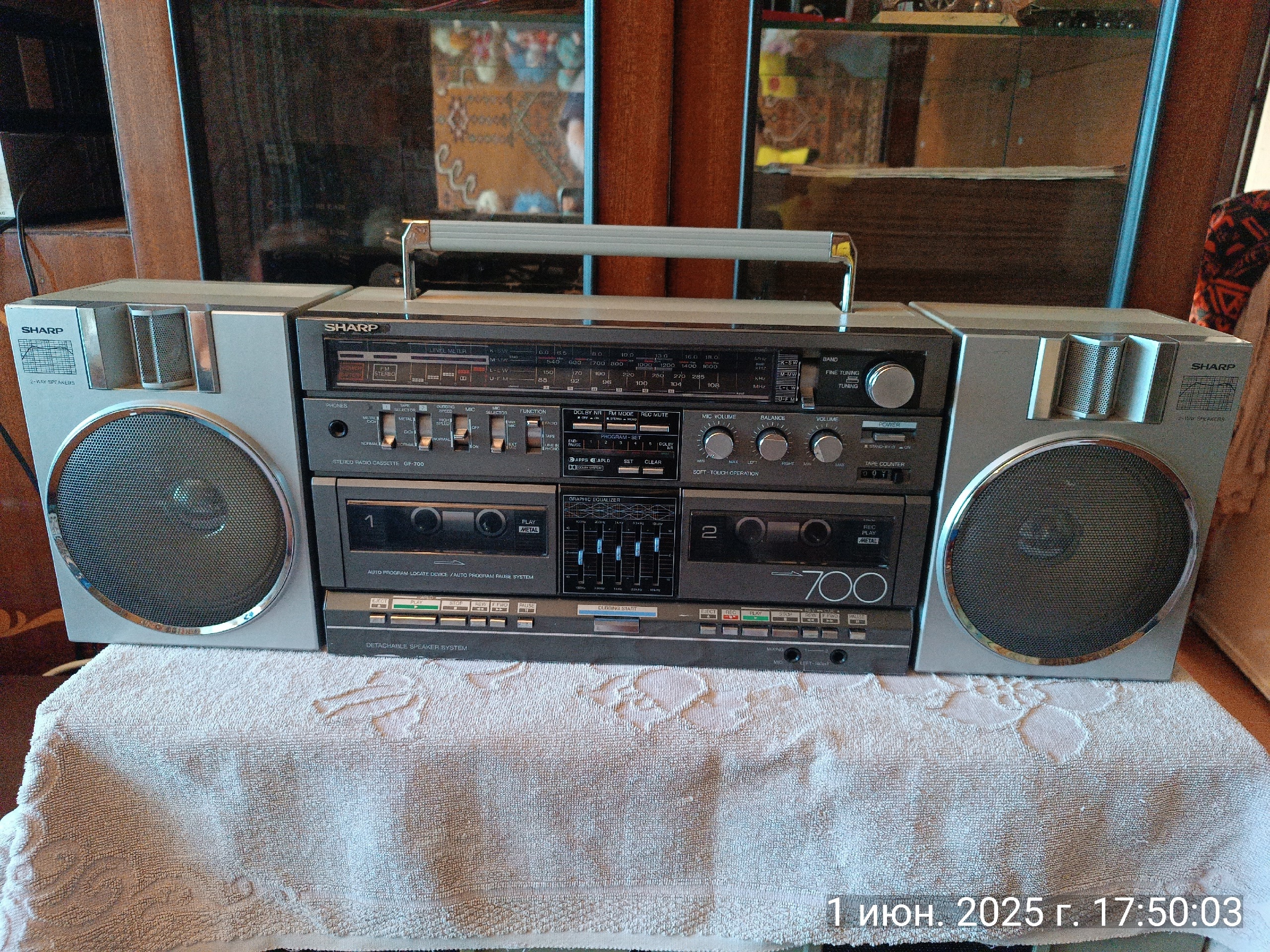 Panasonic rx-5050f рабочий 10000р Sharp (8)