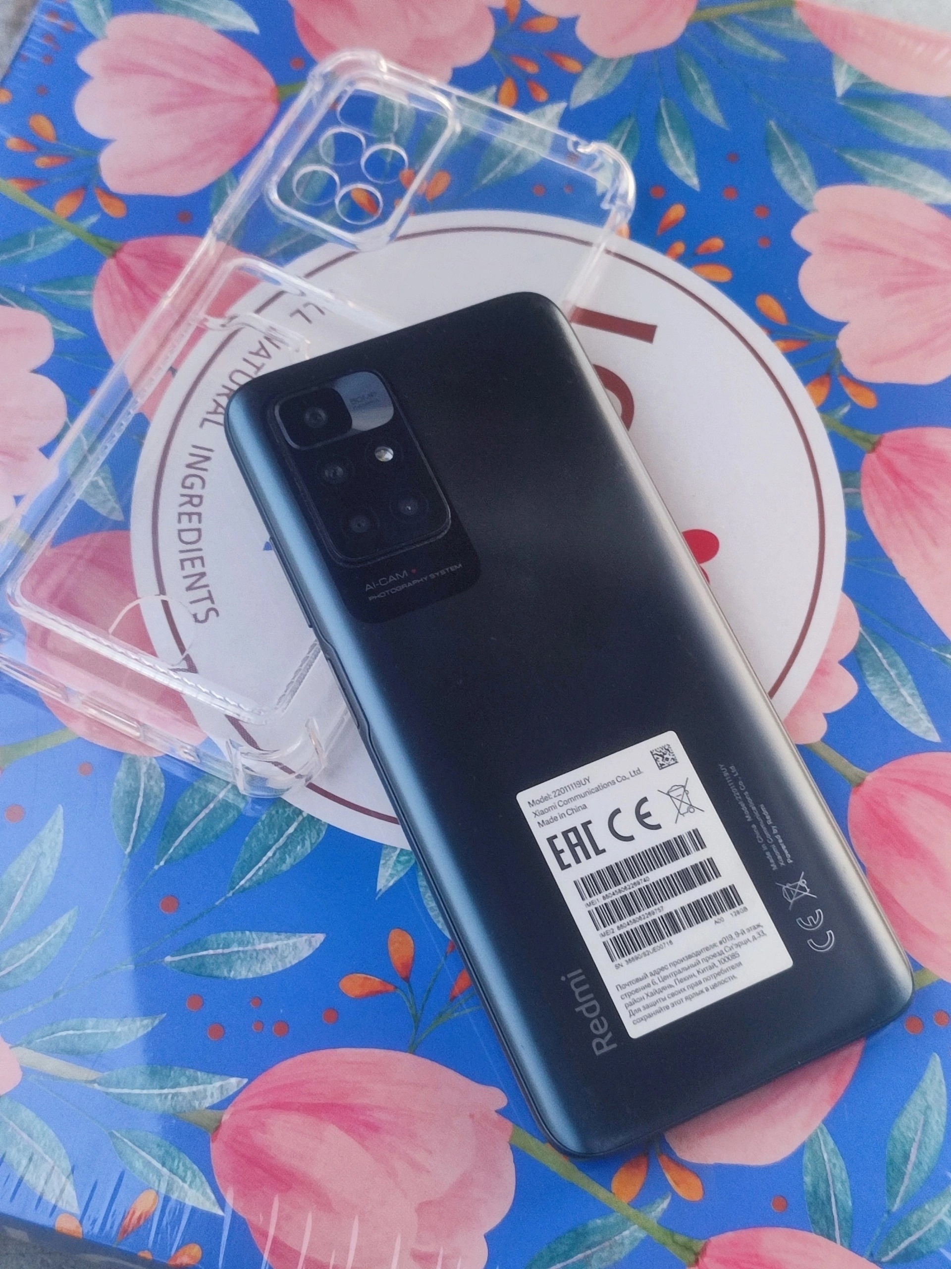 Xiaomi redmi 10 . Серый (2)