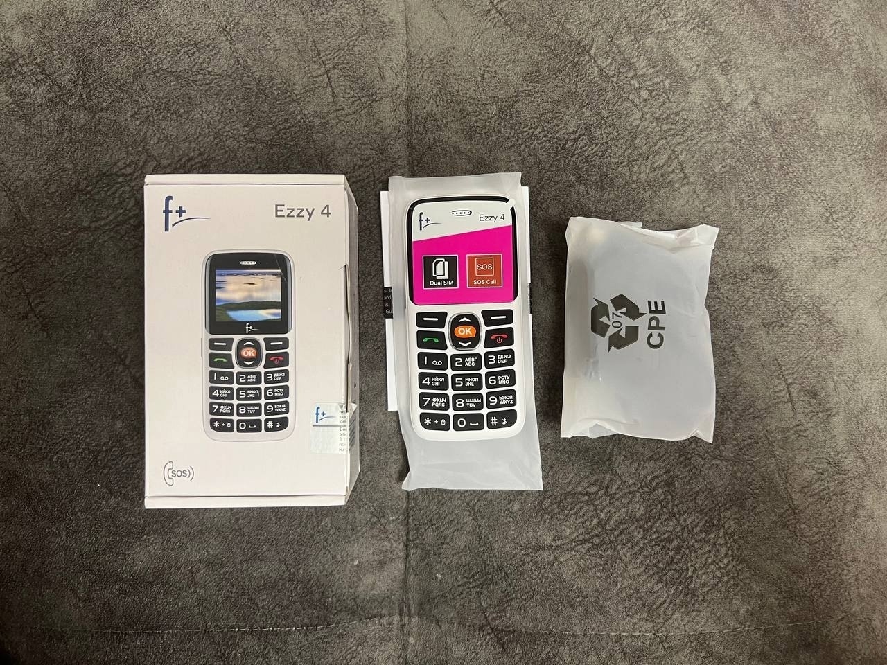 1. Новый телефон Fly ezzy