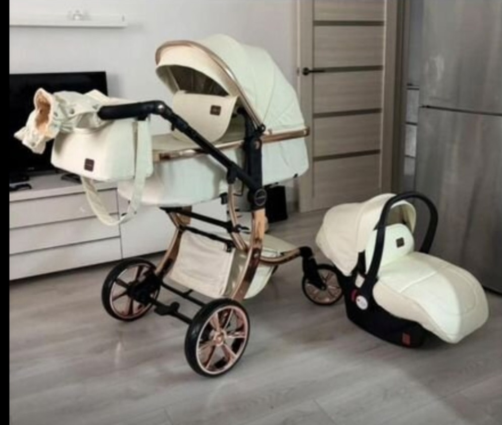 Коляска 3 в 1 Luxmom (3)