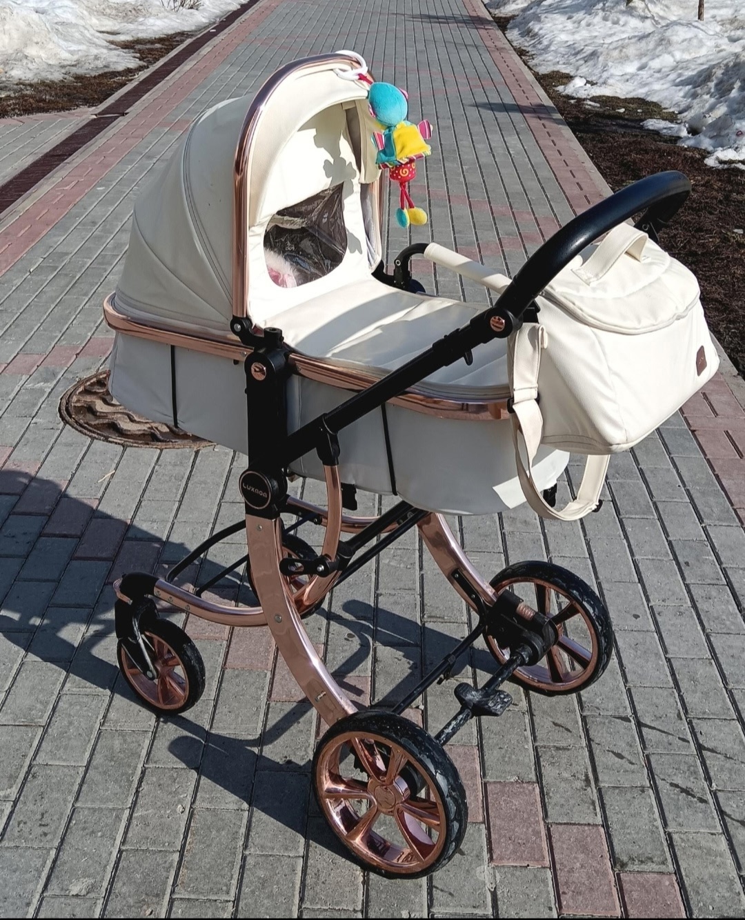 Коляска 3 в 1 Luxmom (1)