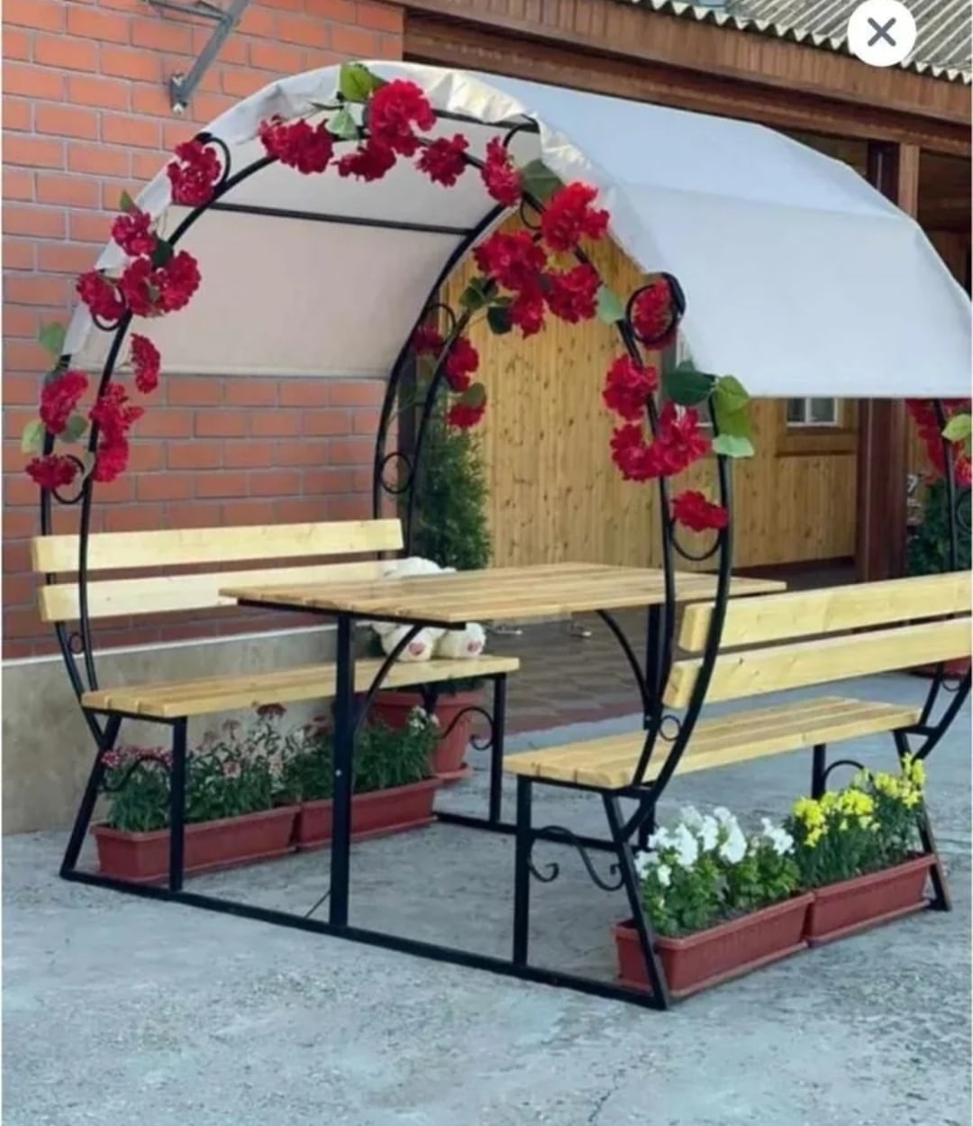 Продается беседка из сосны На