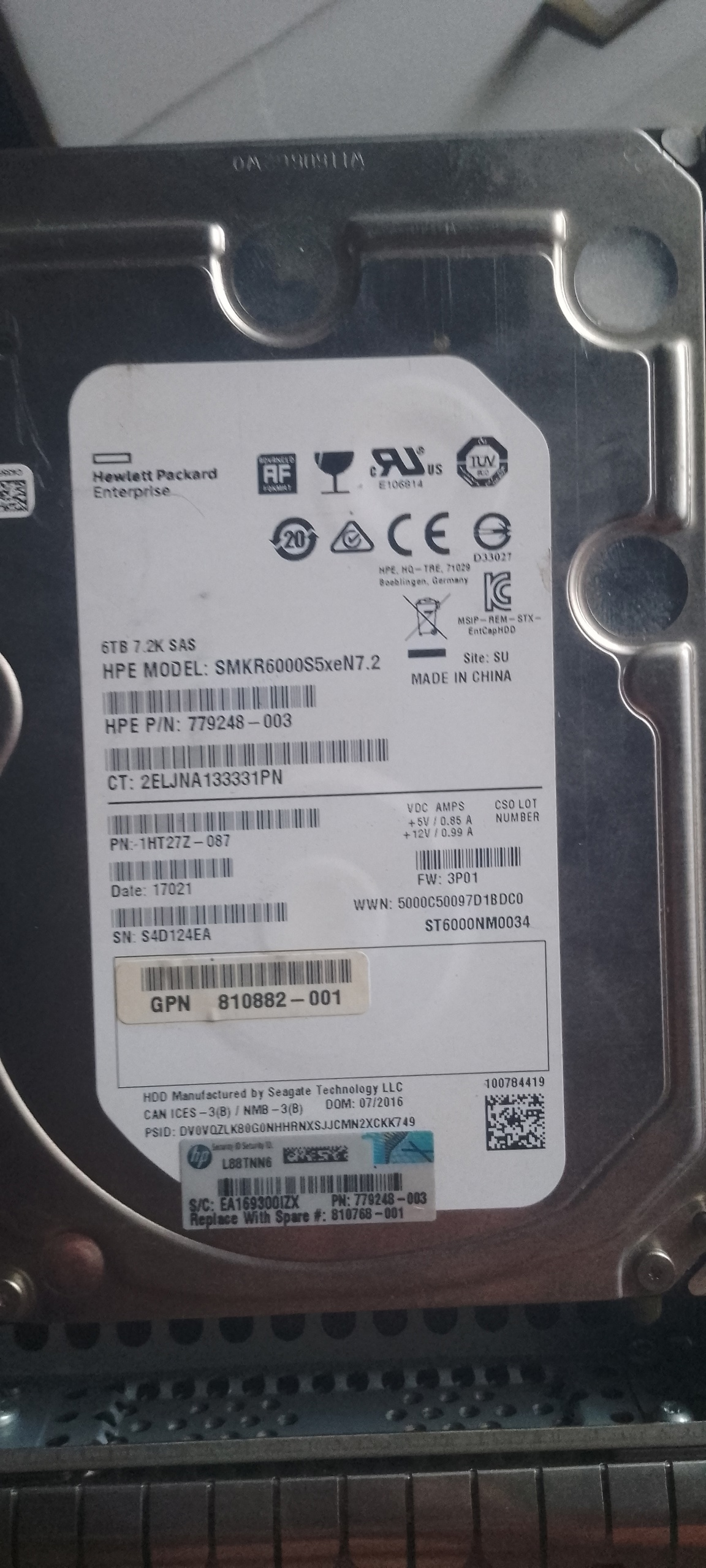 Seagate 6Tb ST6000NM0034: Надежность и (2)