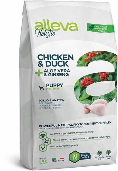 Корм для щенков Alleva Holistic