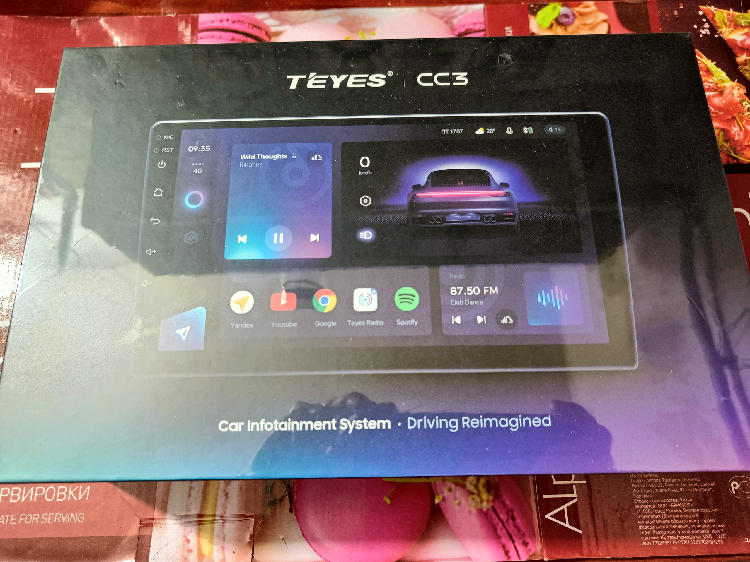 Магнитола TEYES CC3 для Kia