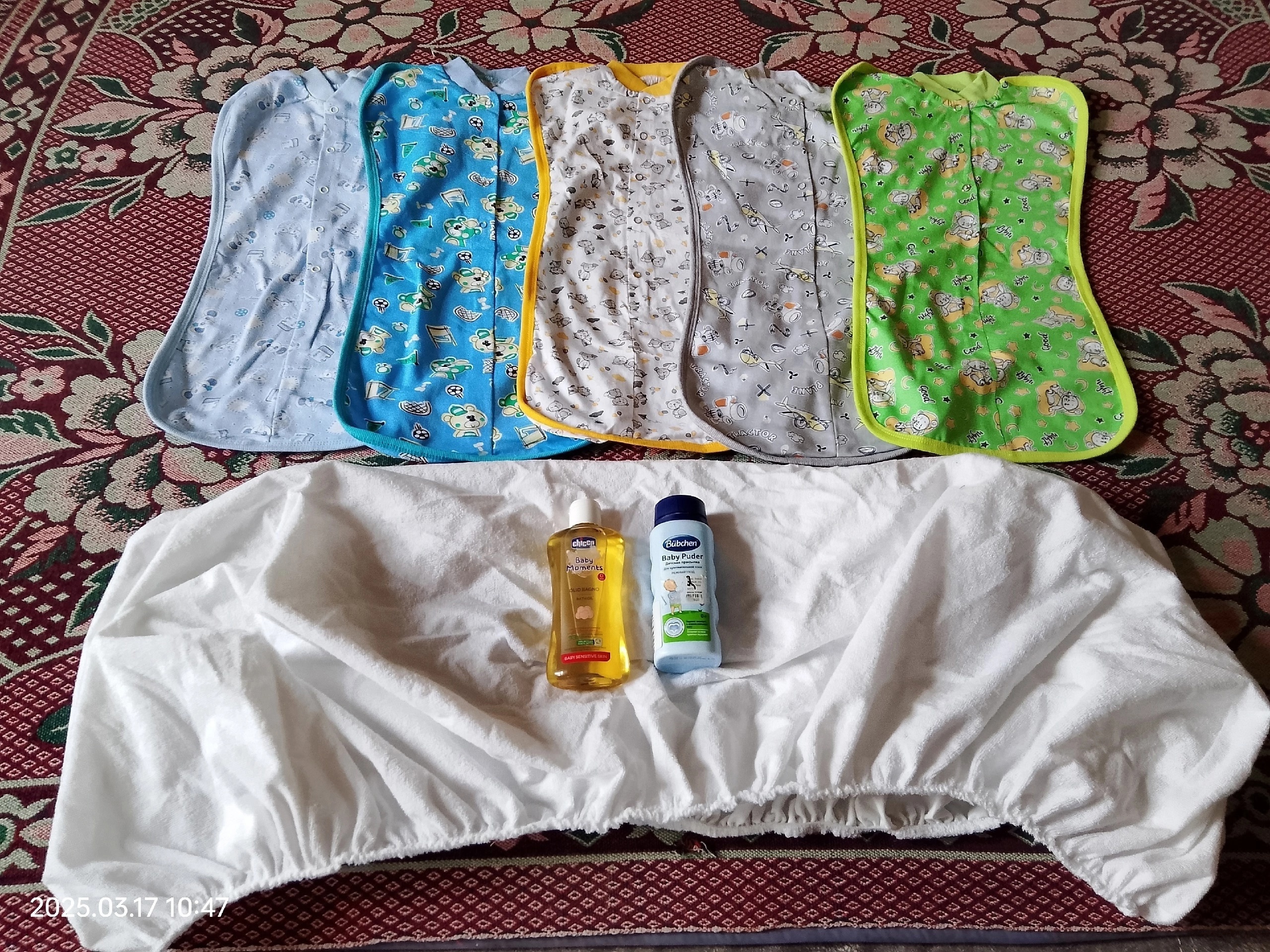 Продажа комплекта вещей для новорождённых (7)