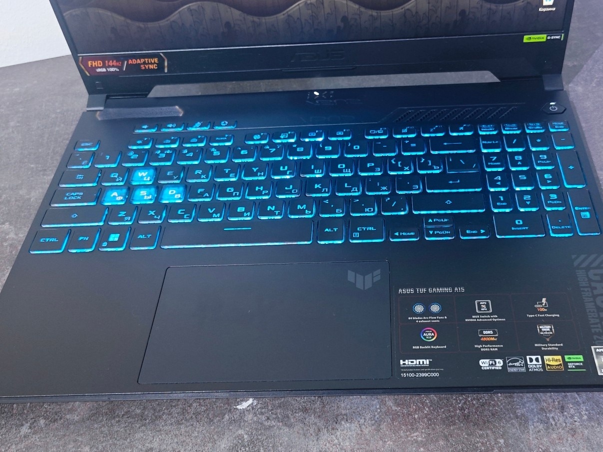 Продажа мощного ноутбука Asus TUF (3)