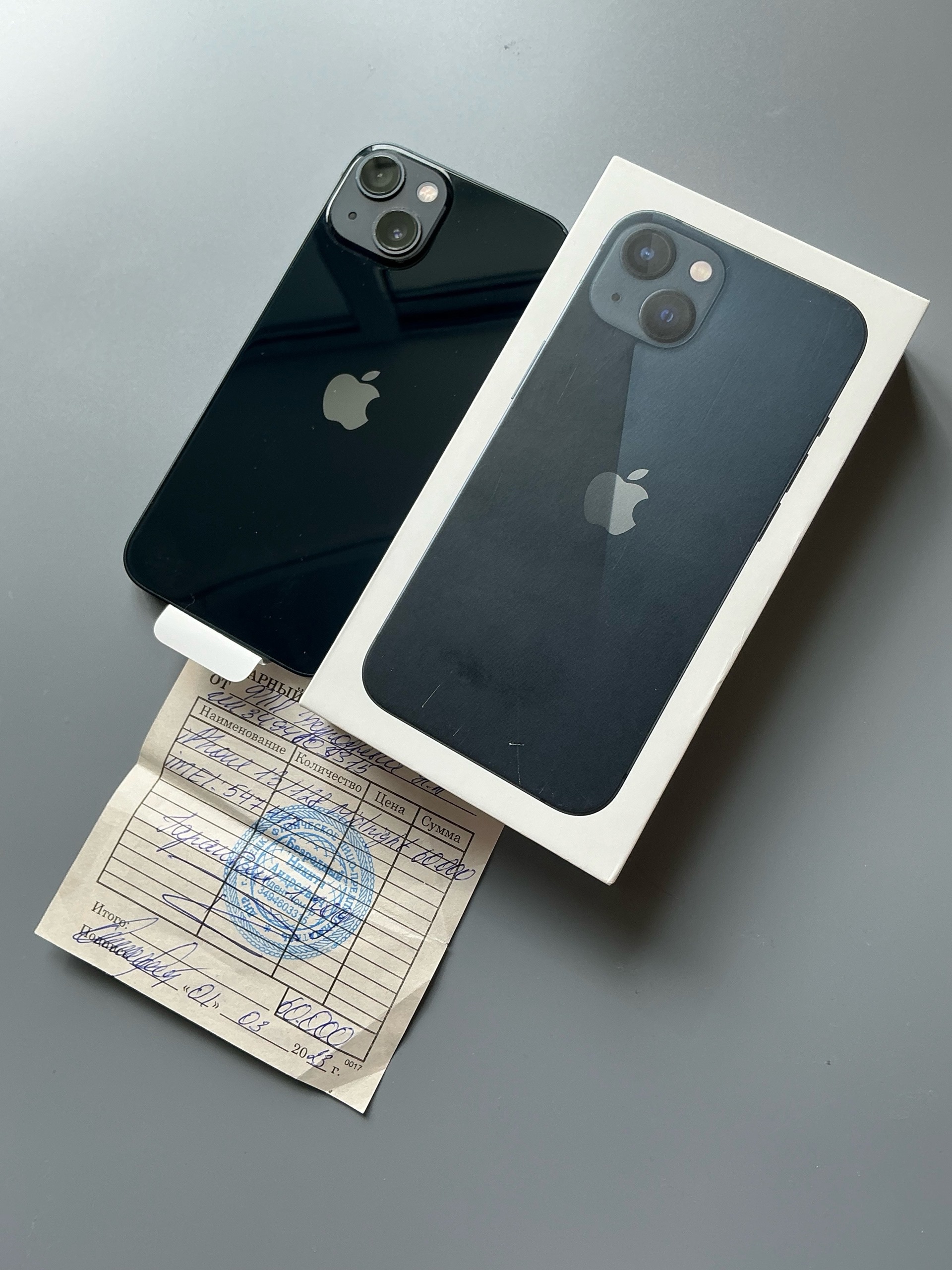 Продажа iPhone 13, черный, 128GB (1)