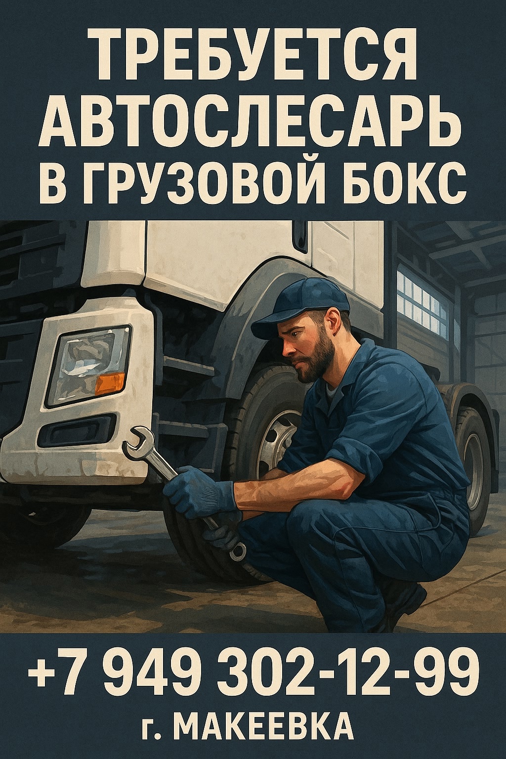 Автослесарь грузовых автомобилей в Макеевке