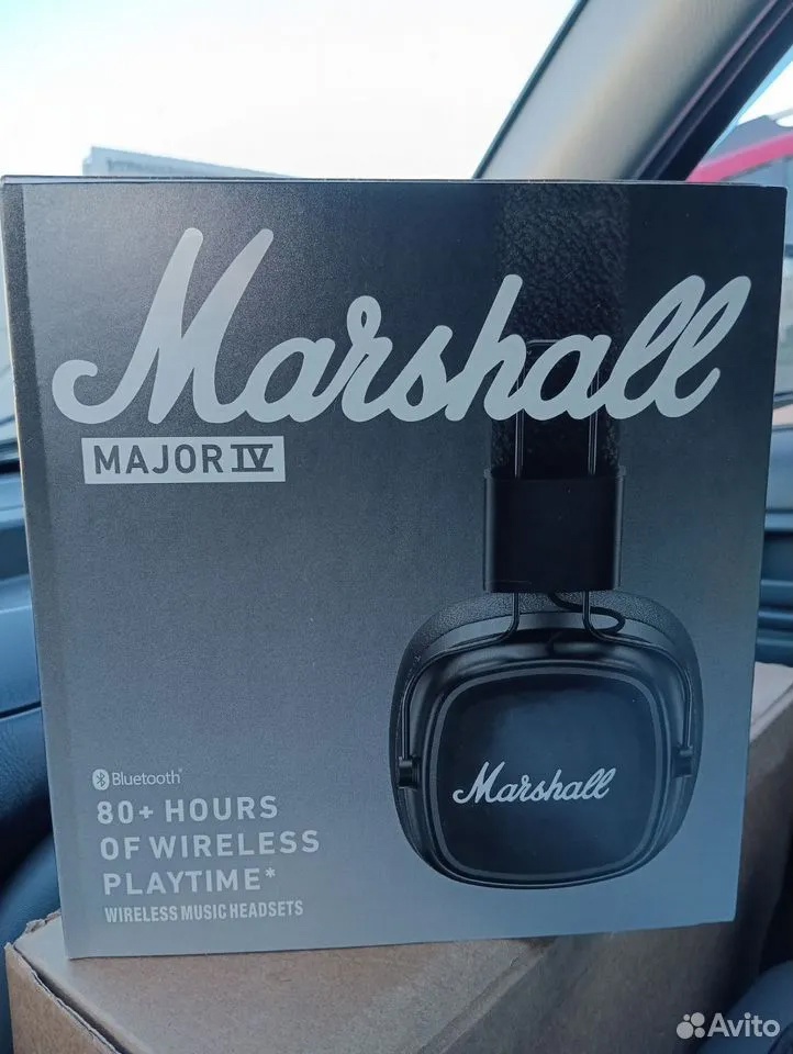 Наушники Marshall Major IV, как