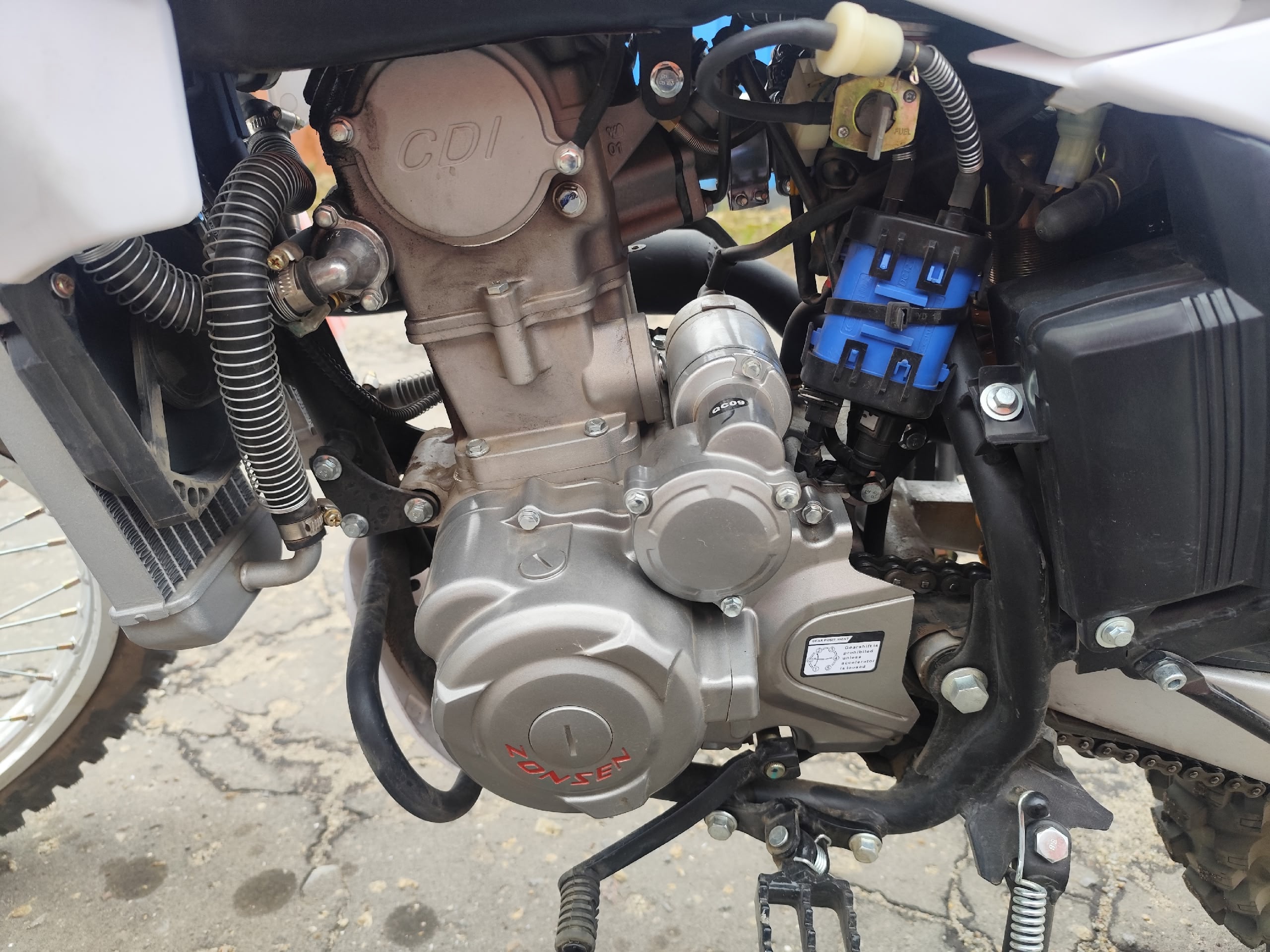 Zongshen Мотор 250см³ с жидкостным (4)