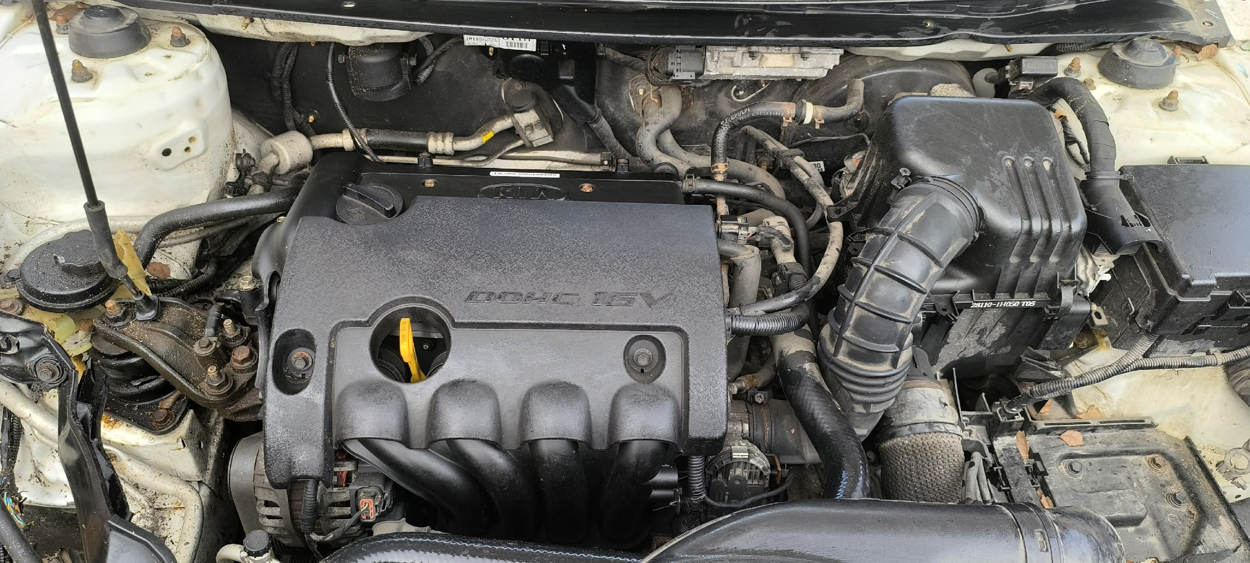 Kia Cerato 2011 после ДТП