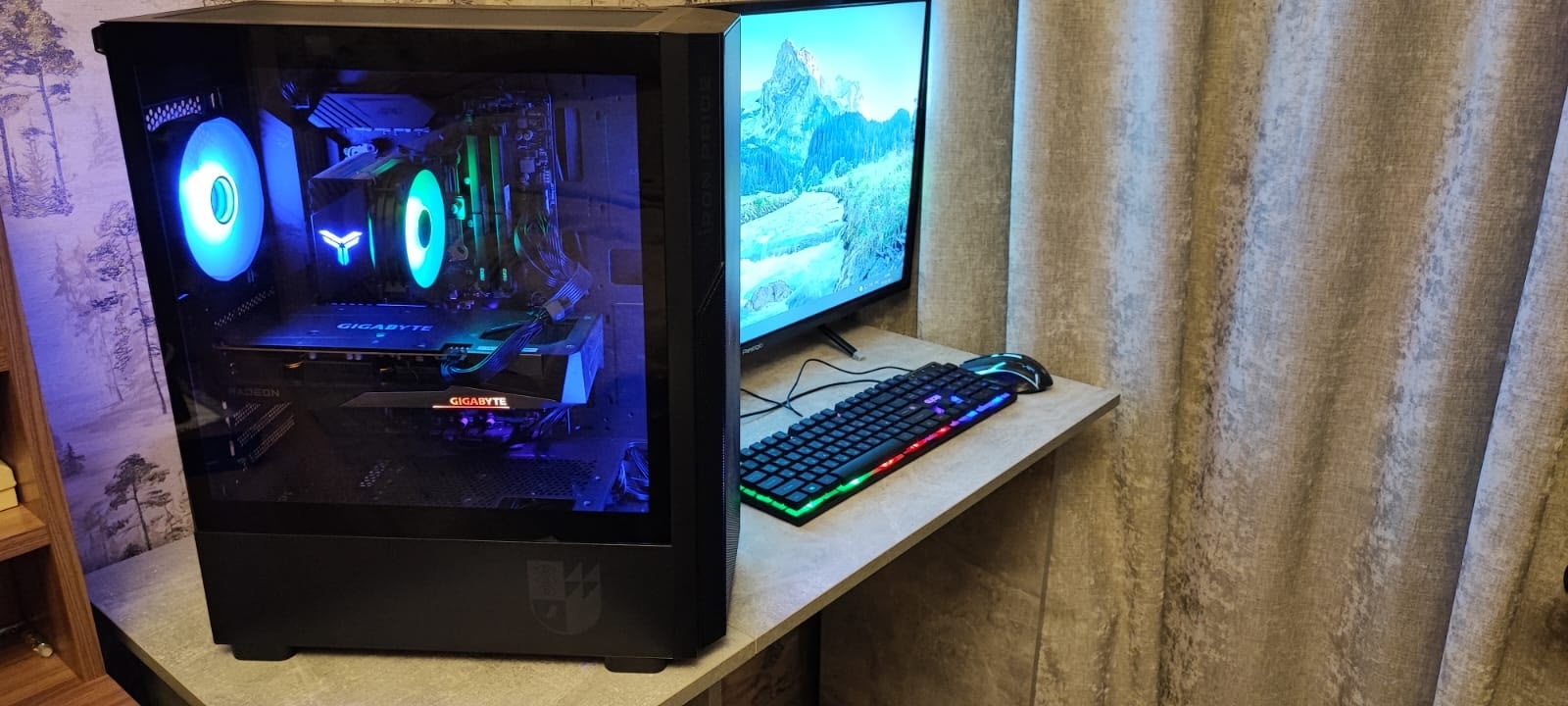 Игровой компьютер: RX 7600 8GB,