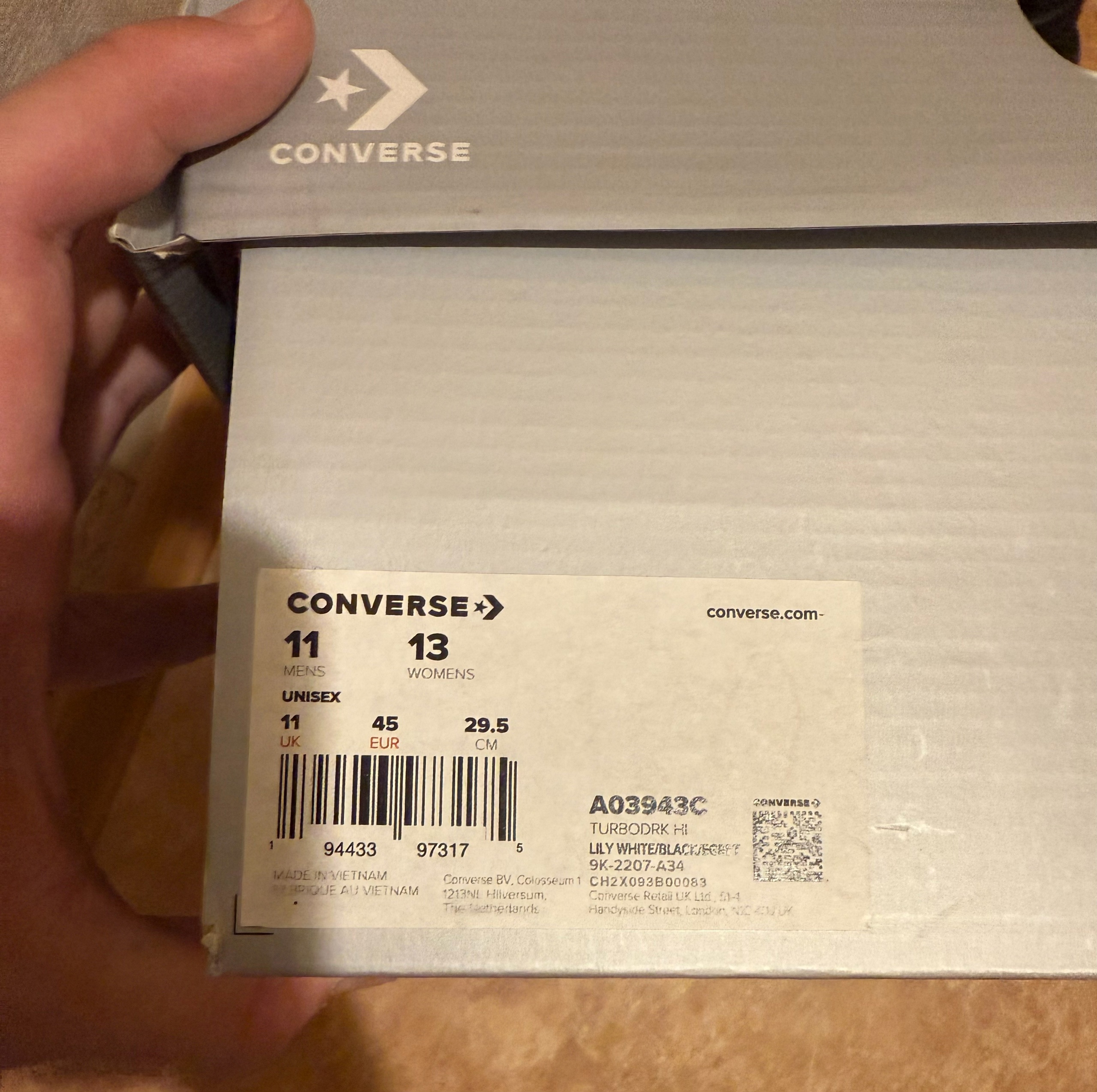 Converse X Rick Owen’s TURBODRK: (9)