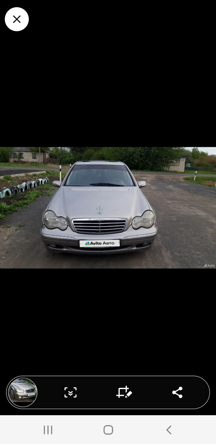 Продажа Mercedes C-класса 2002 года (1)