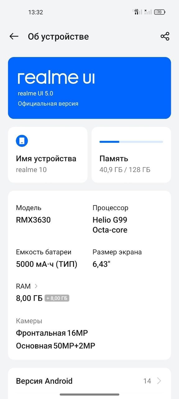 Смартфон Realme 10: идеальное состояние (1)