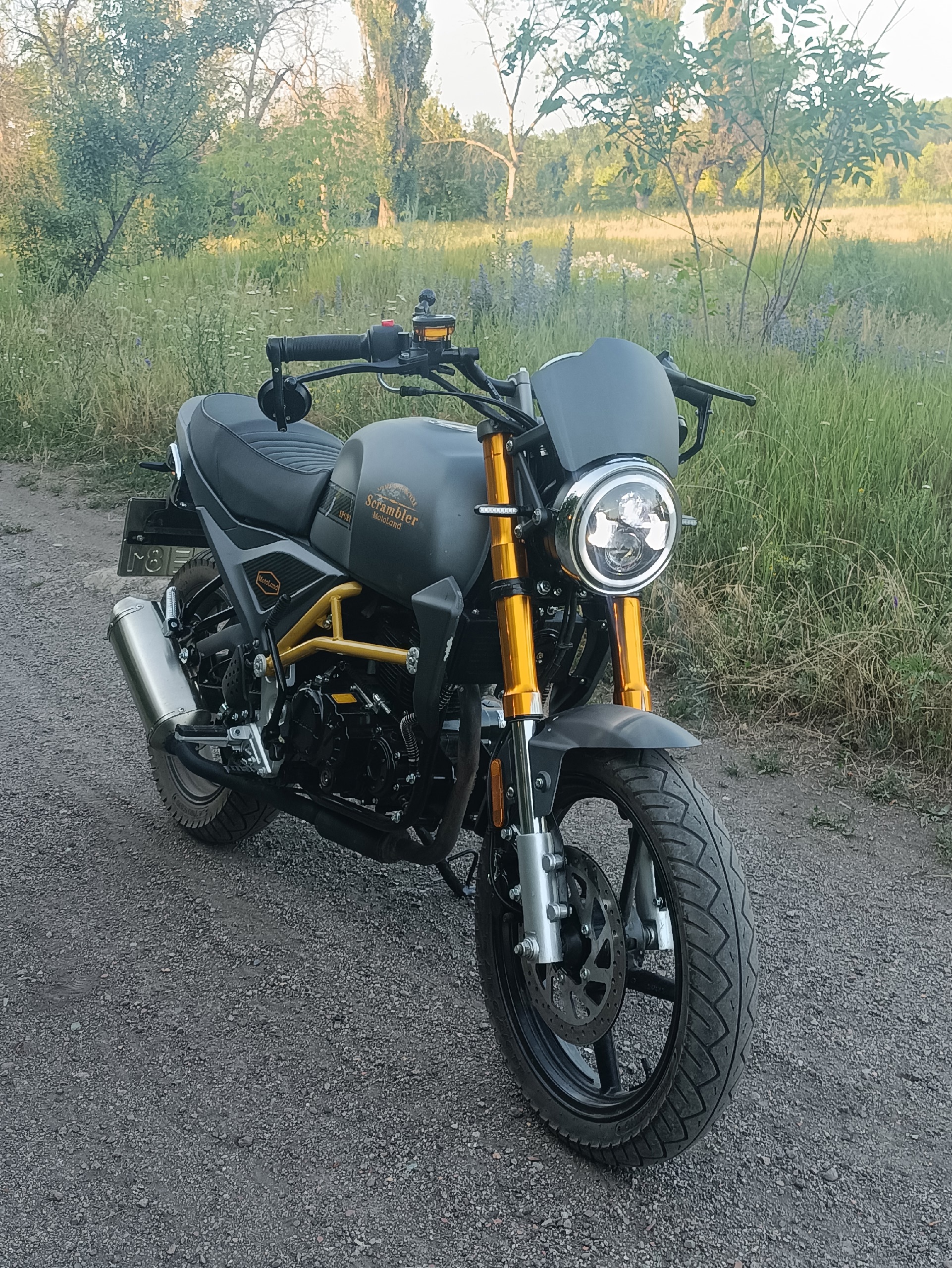 Продажа мотоцикла Motolend Scrambler 250cc
