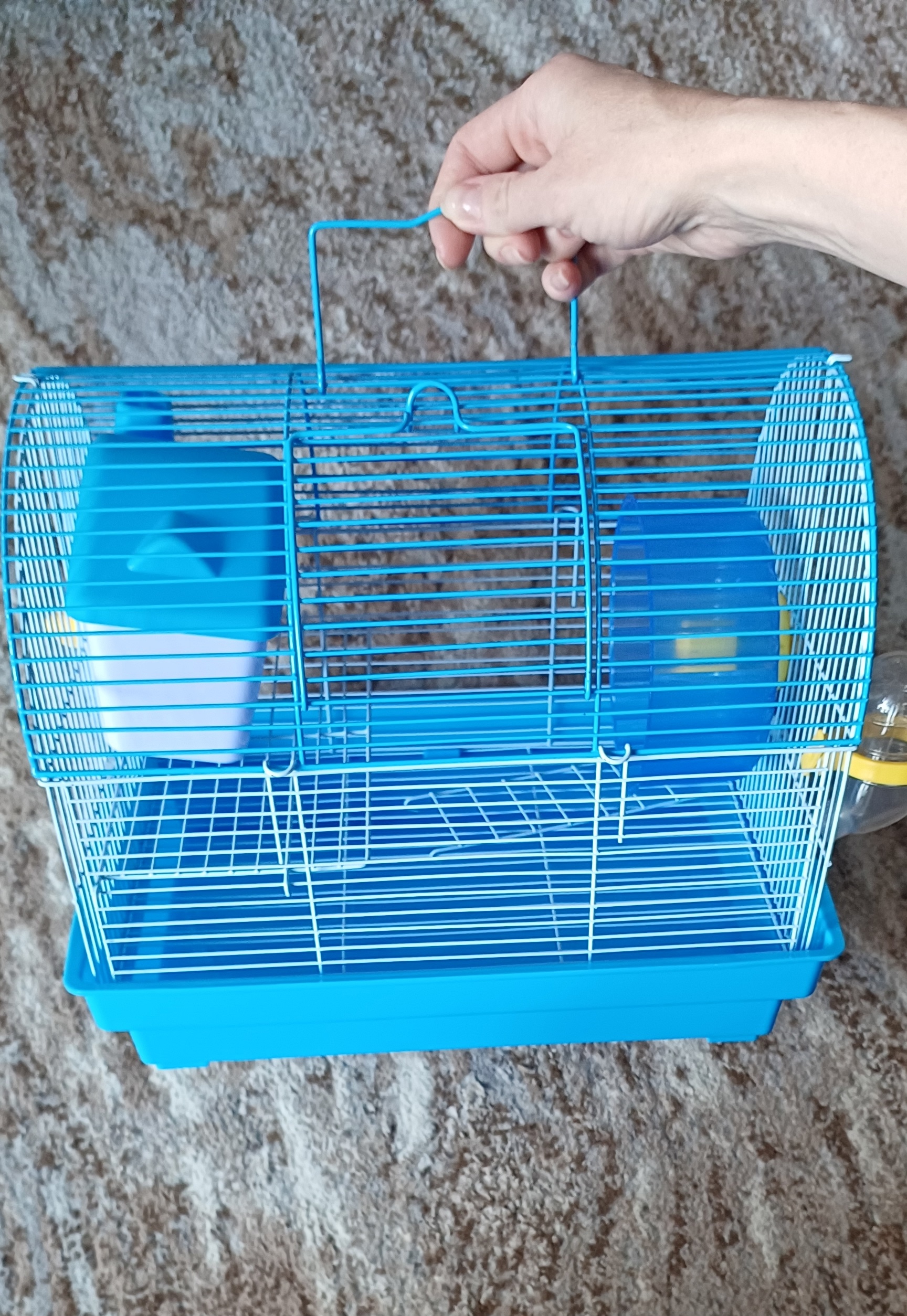 Клетка для грызунов с аксессуарами (3)