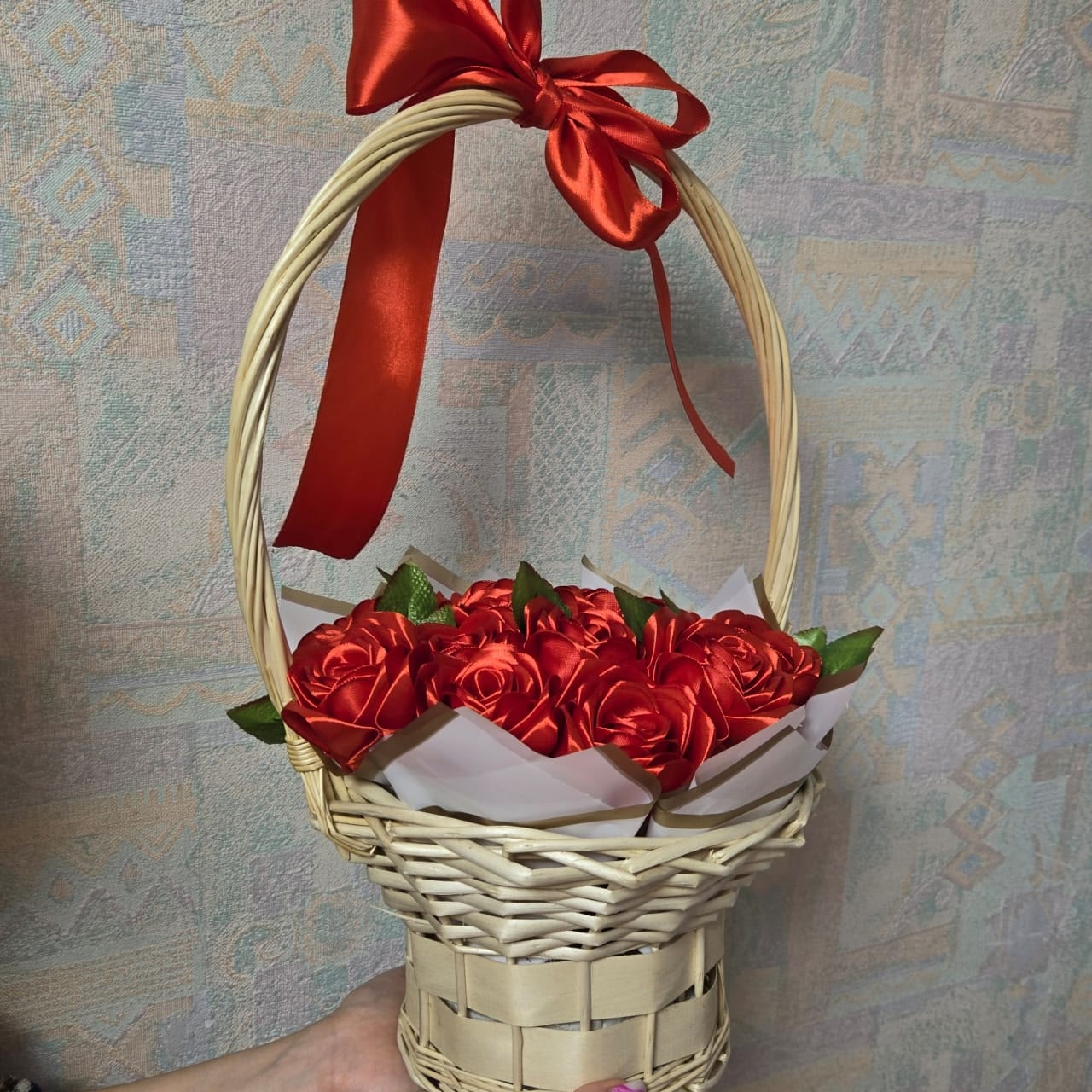 Атласные букеты: идеальный подарок Ищете (3)