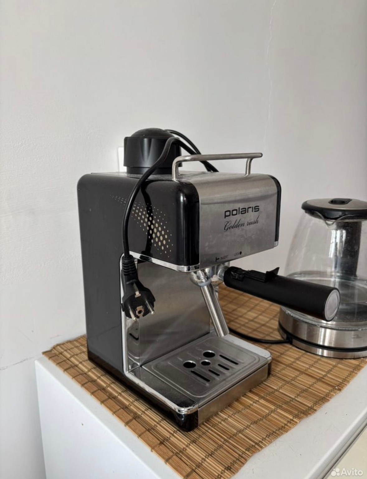 Рожковая кофемашина в хорошем состоянии (2)