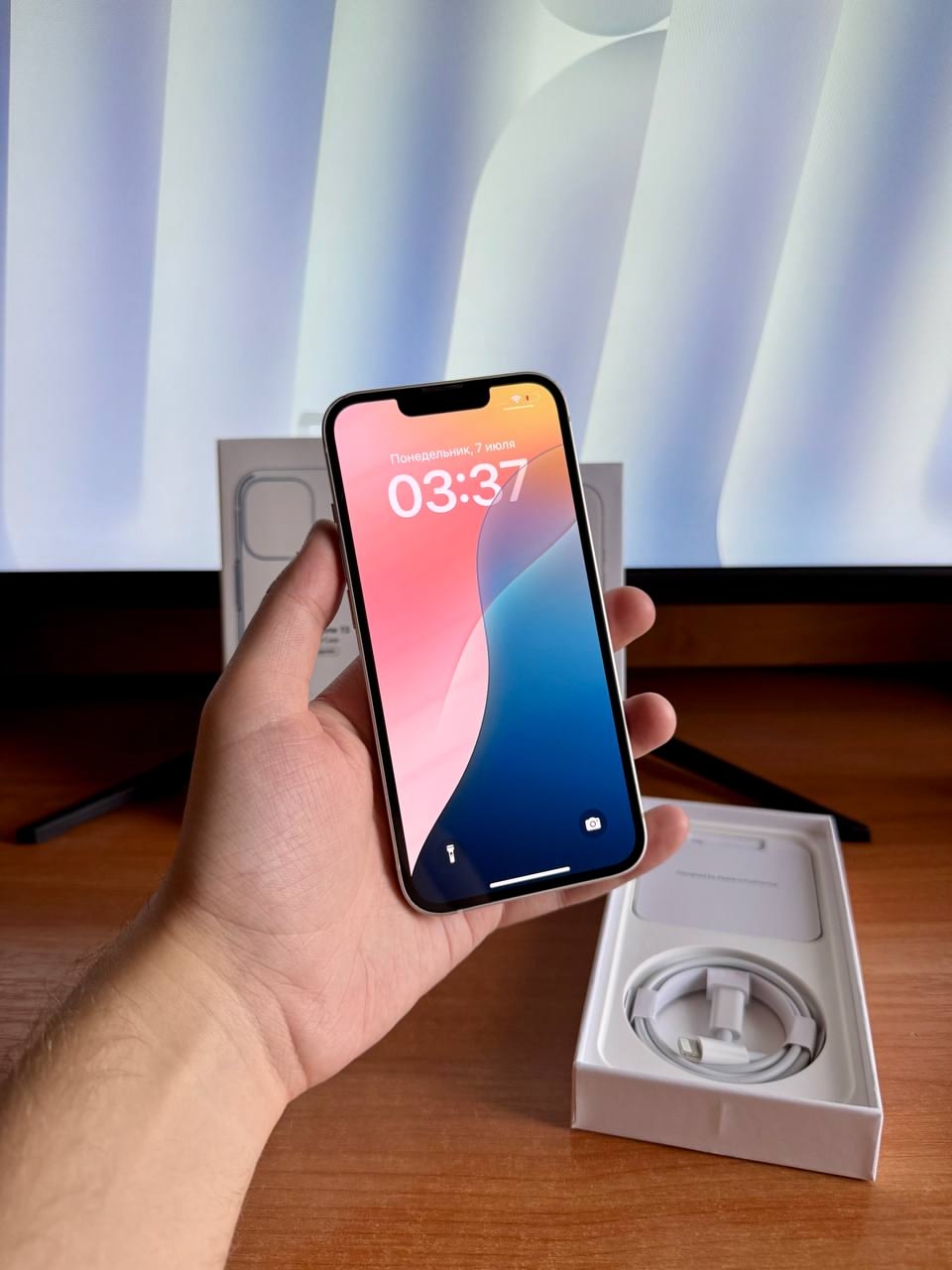 Продам белый iPhone 13 128 (1)