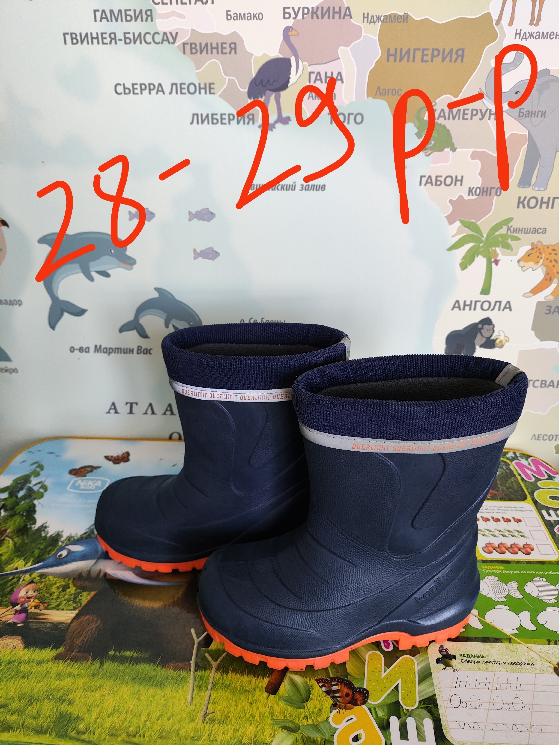 Продажа обуви: сапожки и валенки