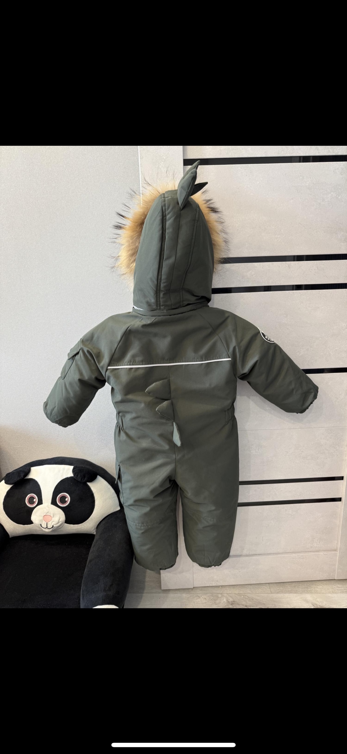 Стул для кормления и комбинезон (2)