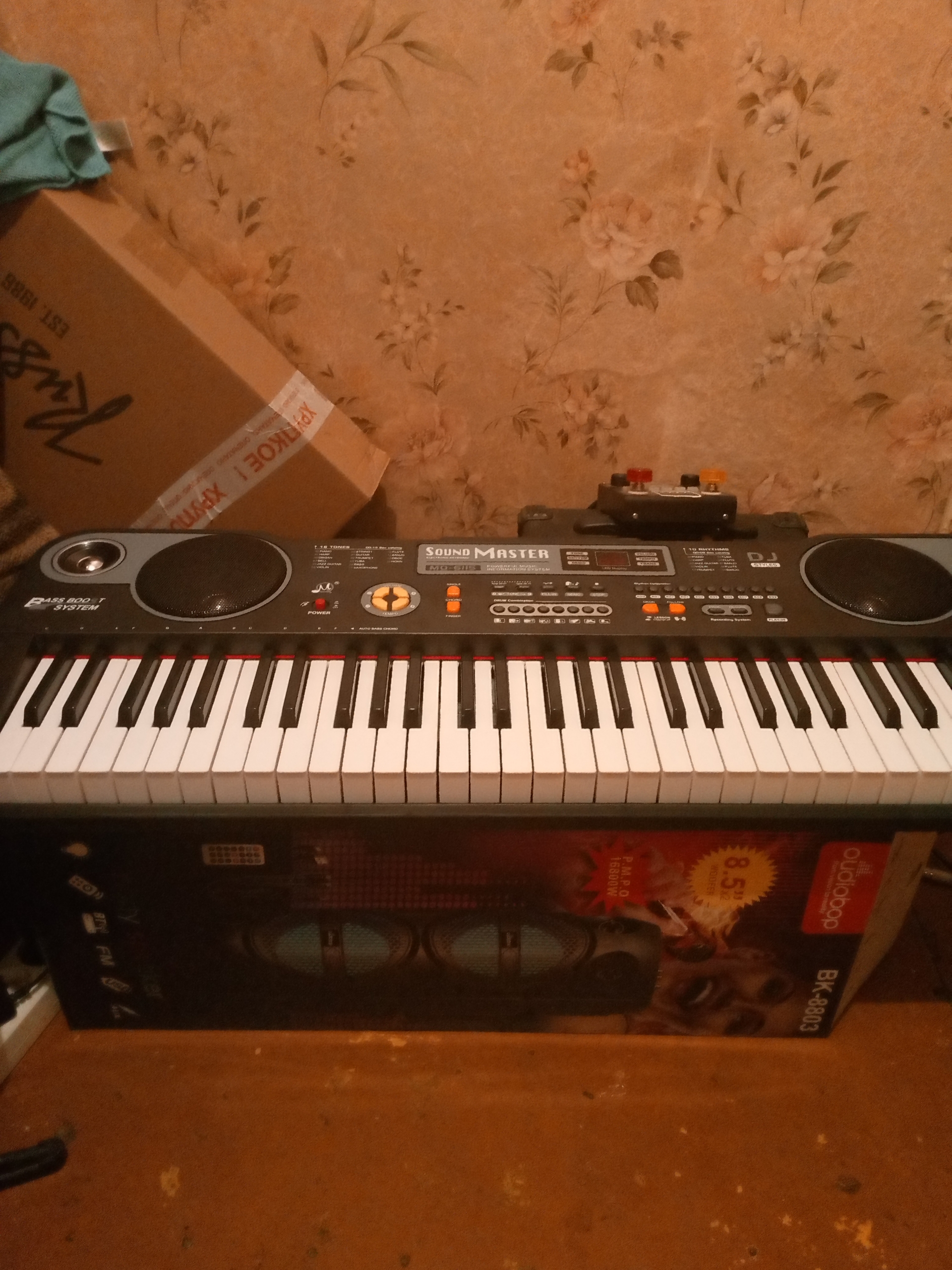 Электрогитара и синтезатор в продаже (1)