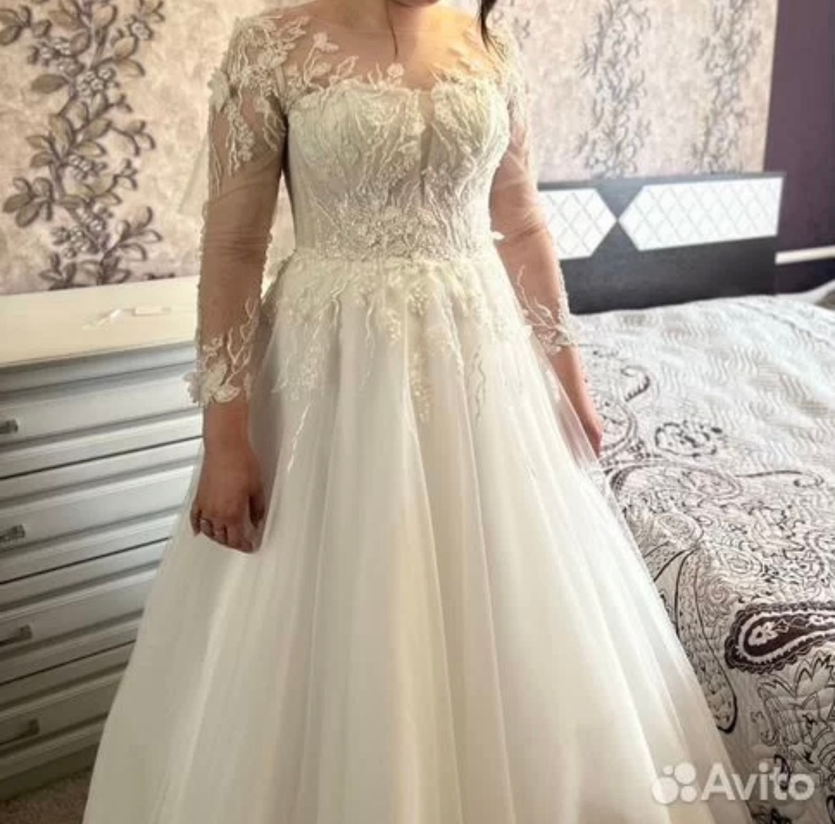 Свадебное платье в идеальном состоянии