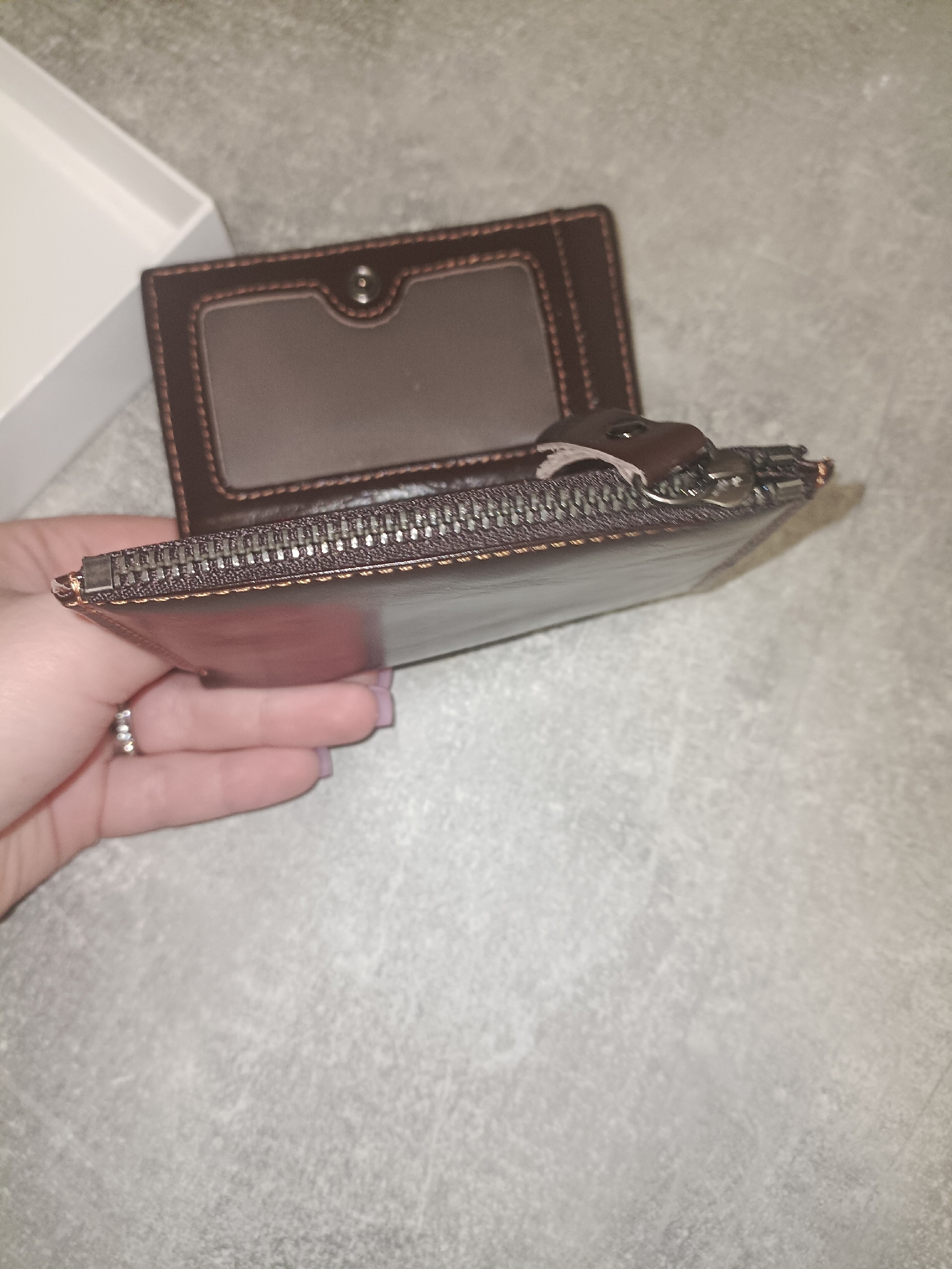 Новый мужской кожаный кошелек Продаю (4)