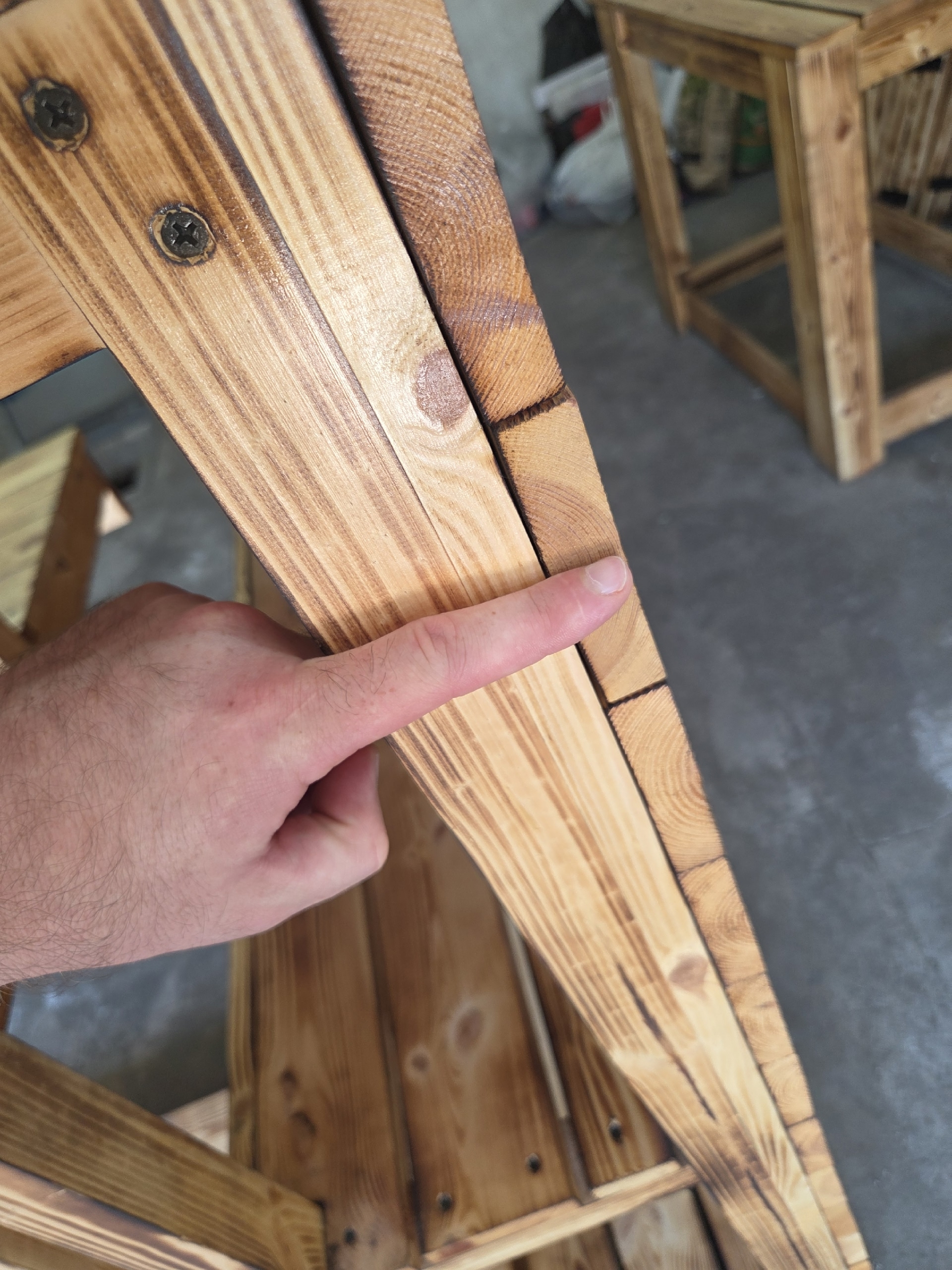 Продам барную стойку из дерева (7)