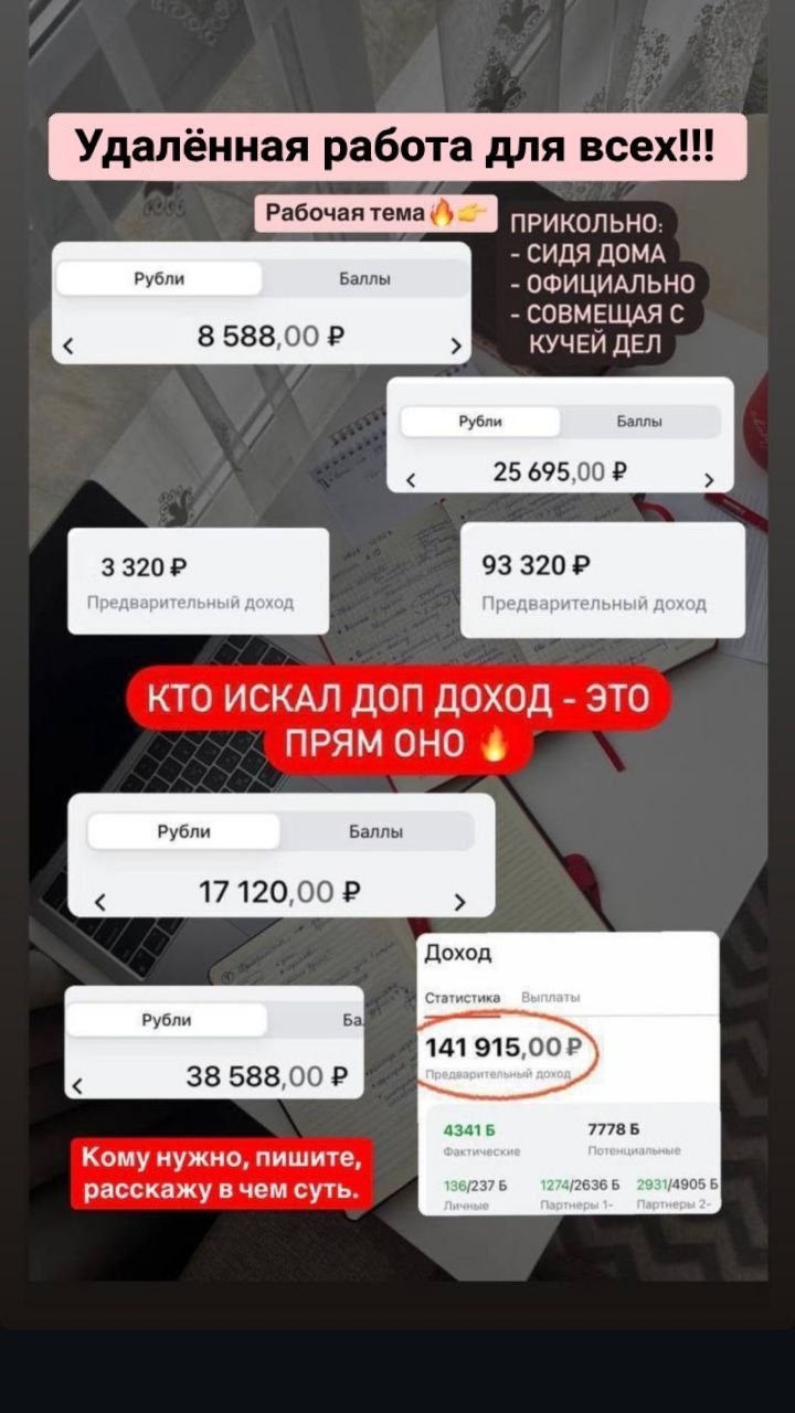 Требуются сотрудники для работы онлайн