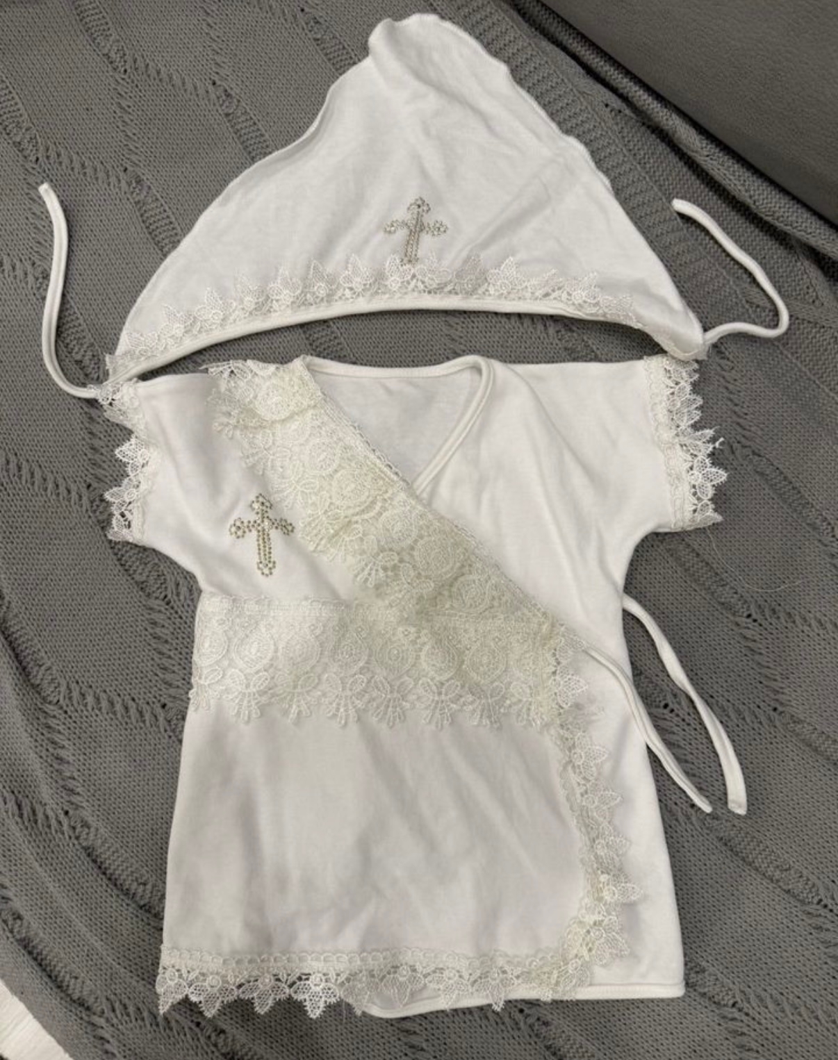 Крестильный комплект в отличном состоянии