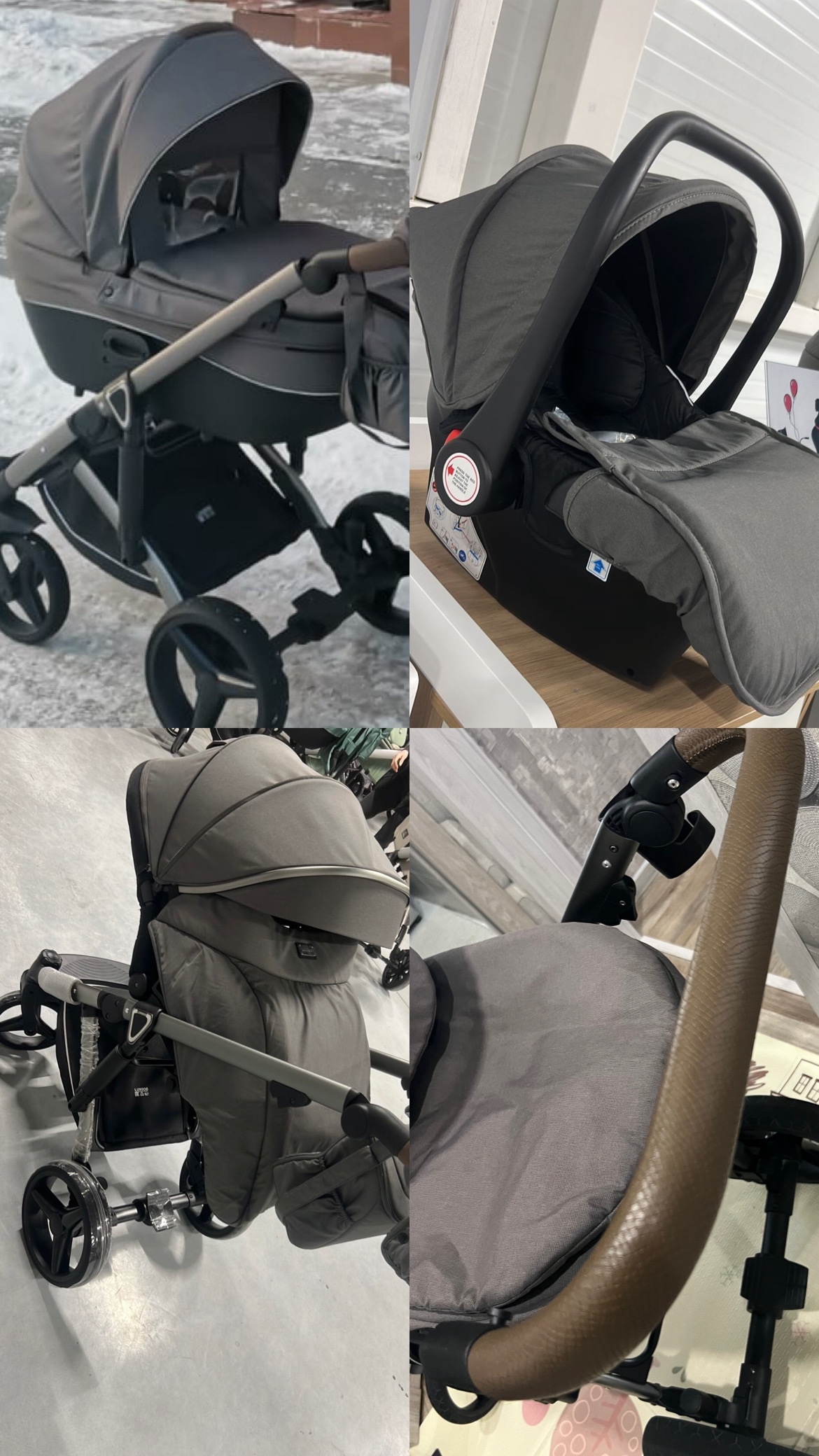 Маневренная коляска 3 в 1