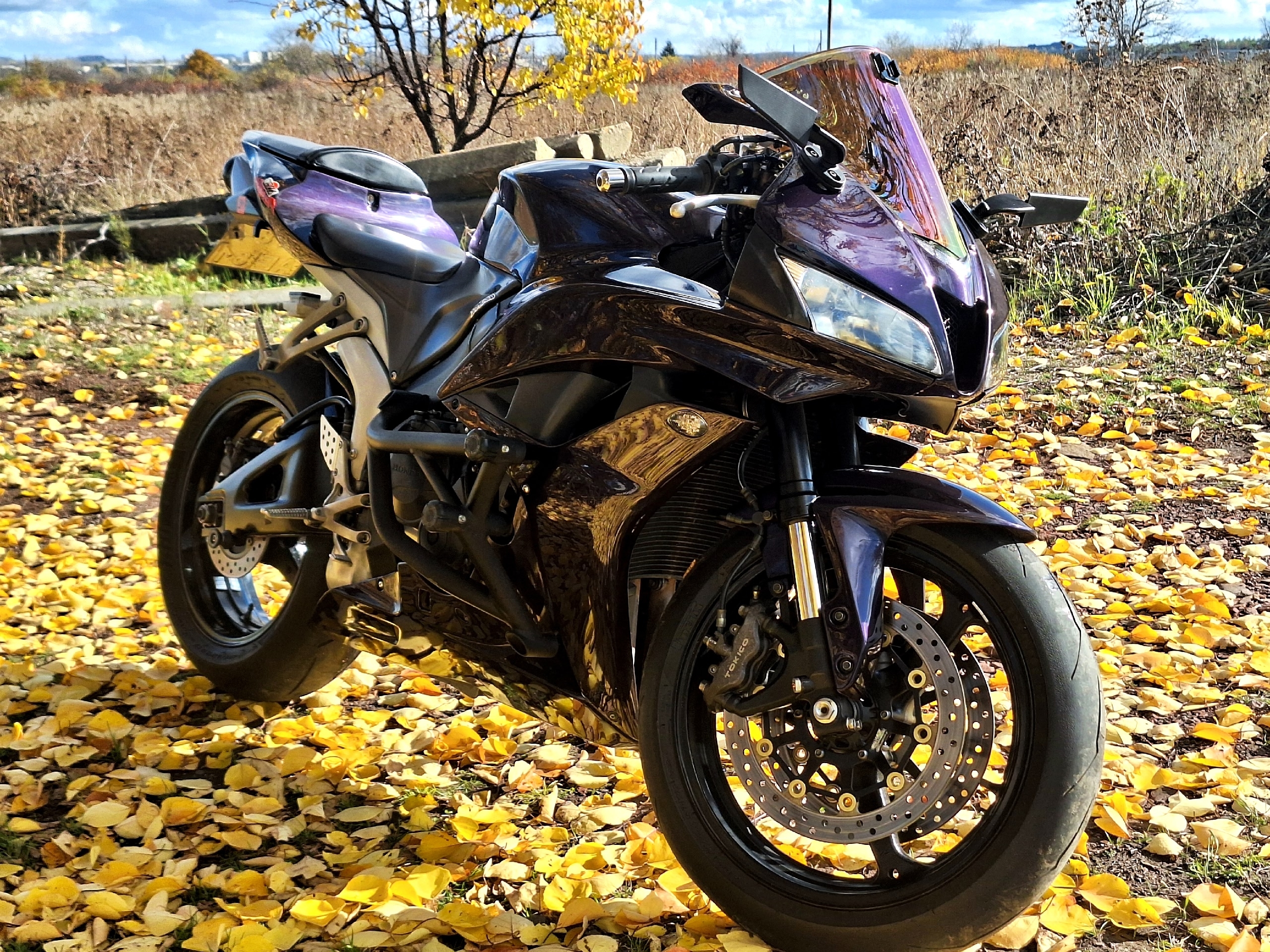 Хонда CBR600RR 2008 года в
