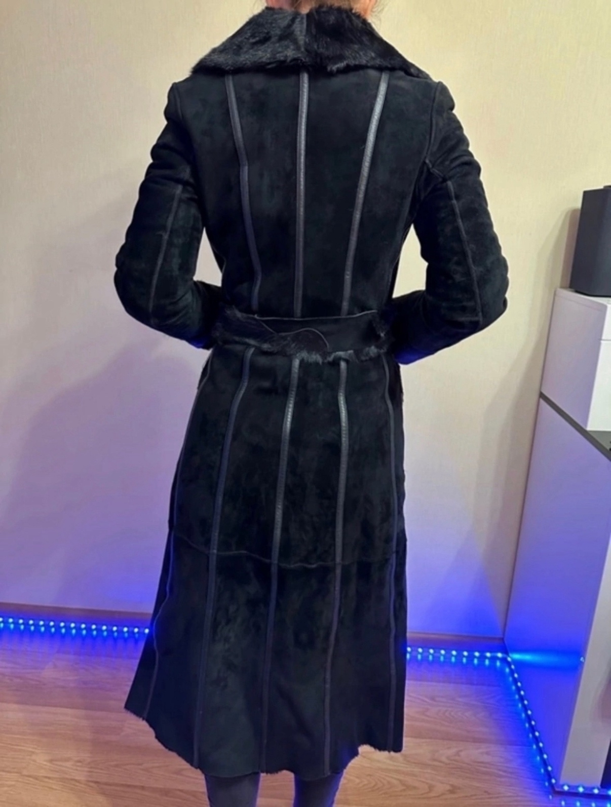 Натуральная стильная дубленка Penn Ambiance (9)