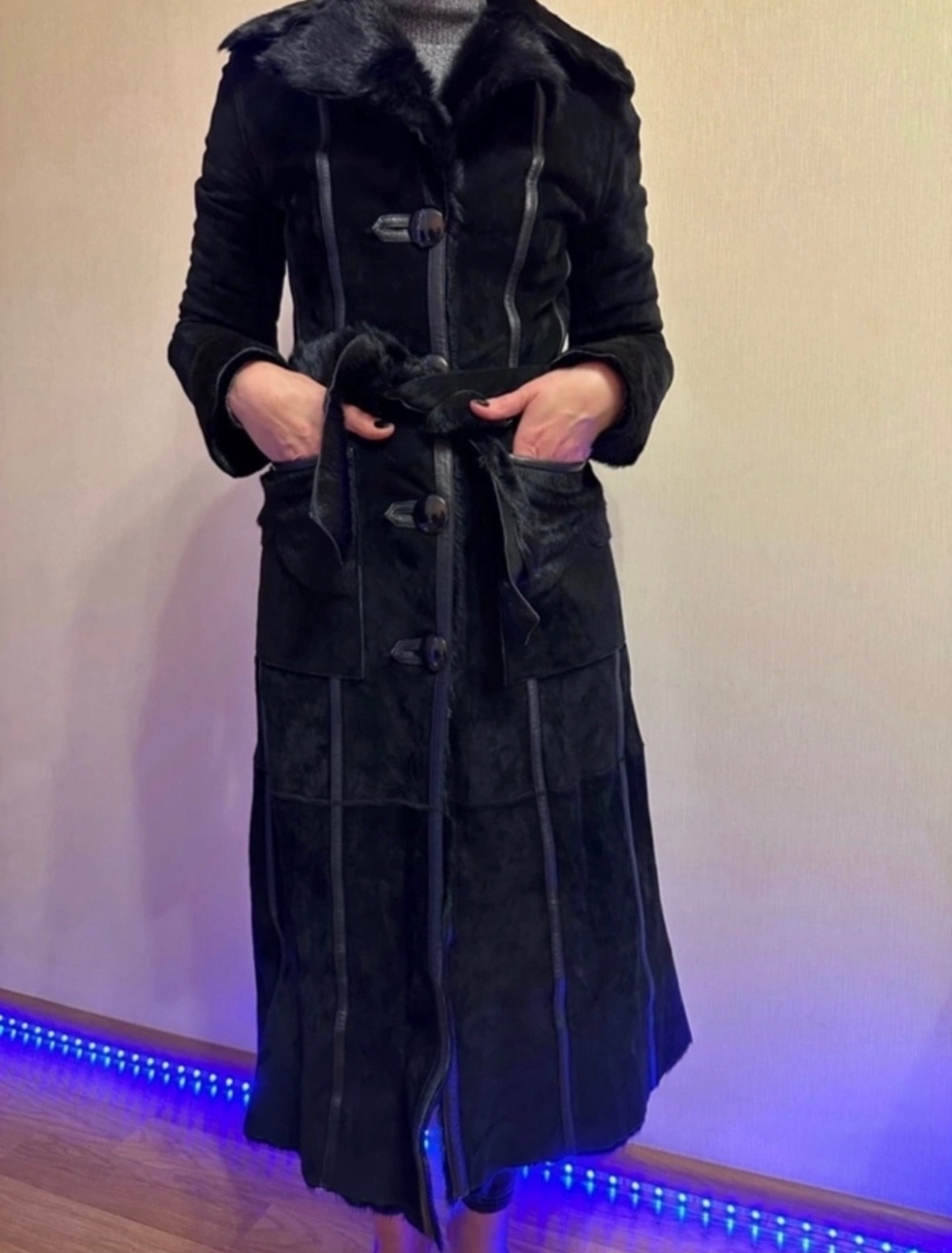 Натуральная стильная дубленка Penn Ambiance (6)