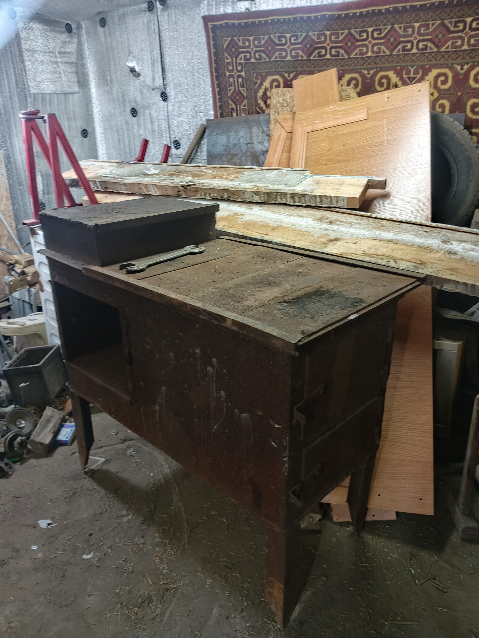 Буржуйка 1 метр, доставка бесплатно