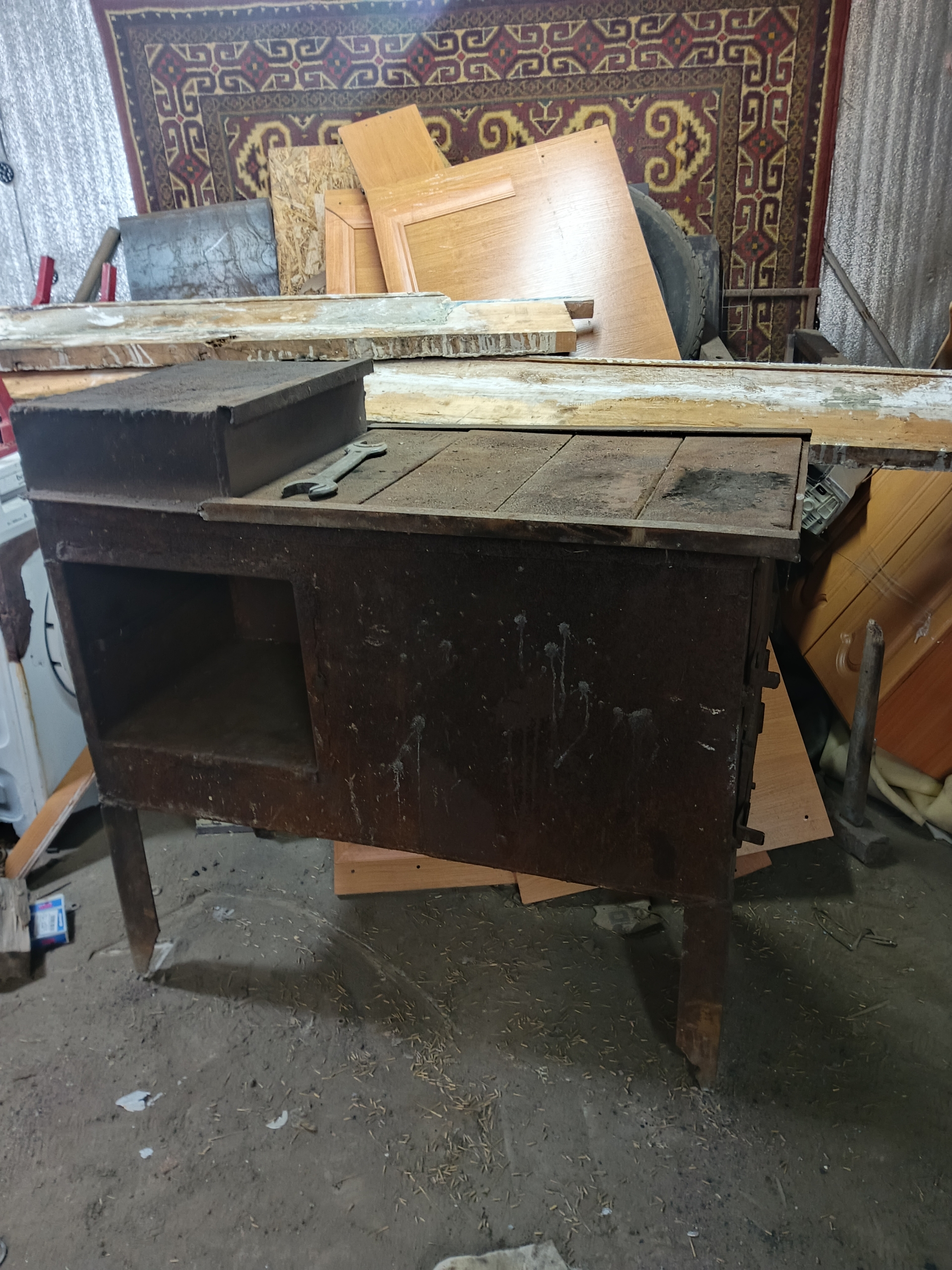 Буржуйка 1 метр, доставка бесплатно (3)