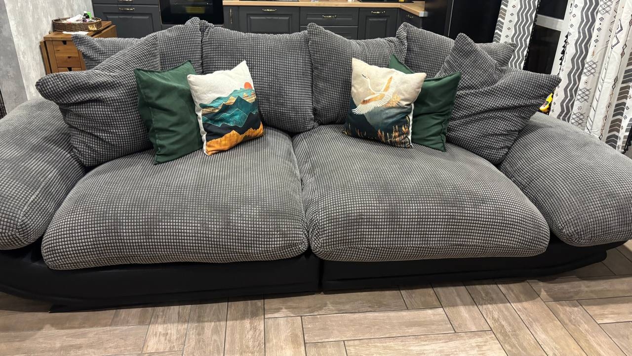 Большой диван с легкостью ухода (1)