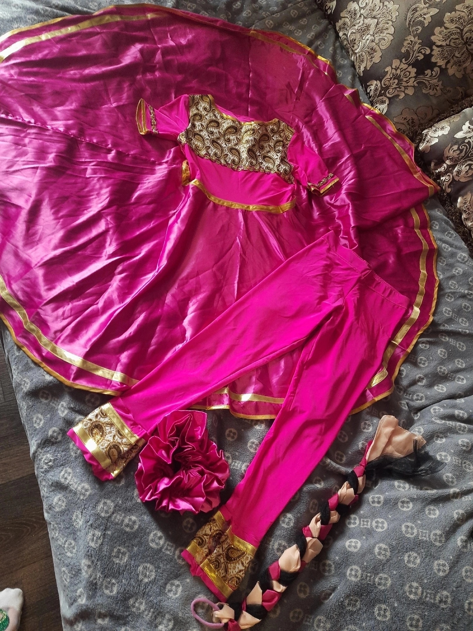 Индийская одежда для девочек 7-9