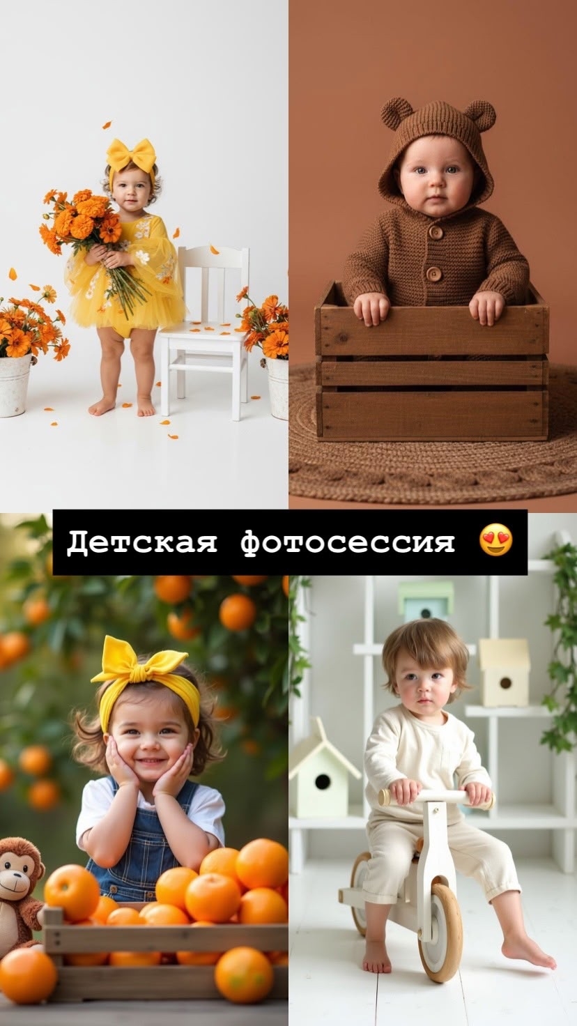 Фотосессия без выхода из дома