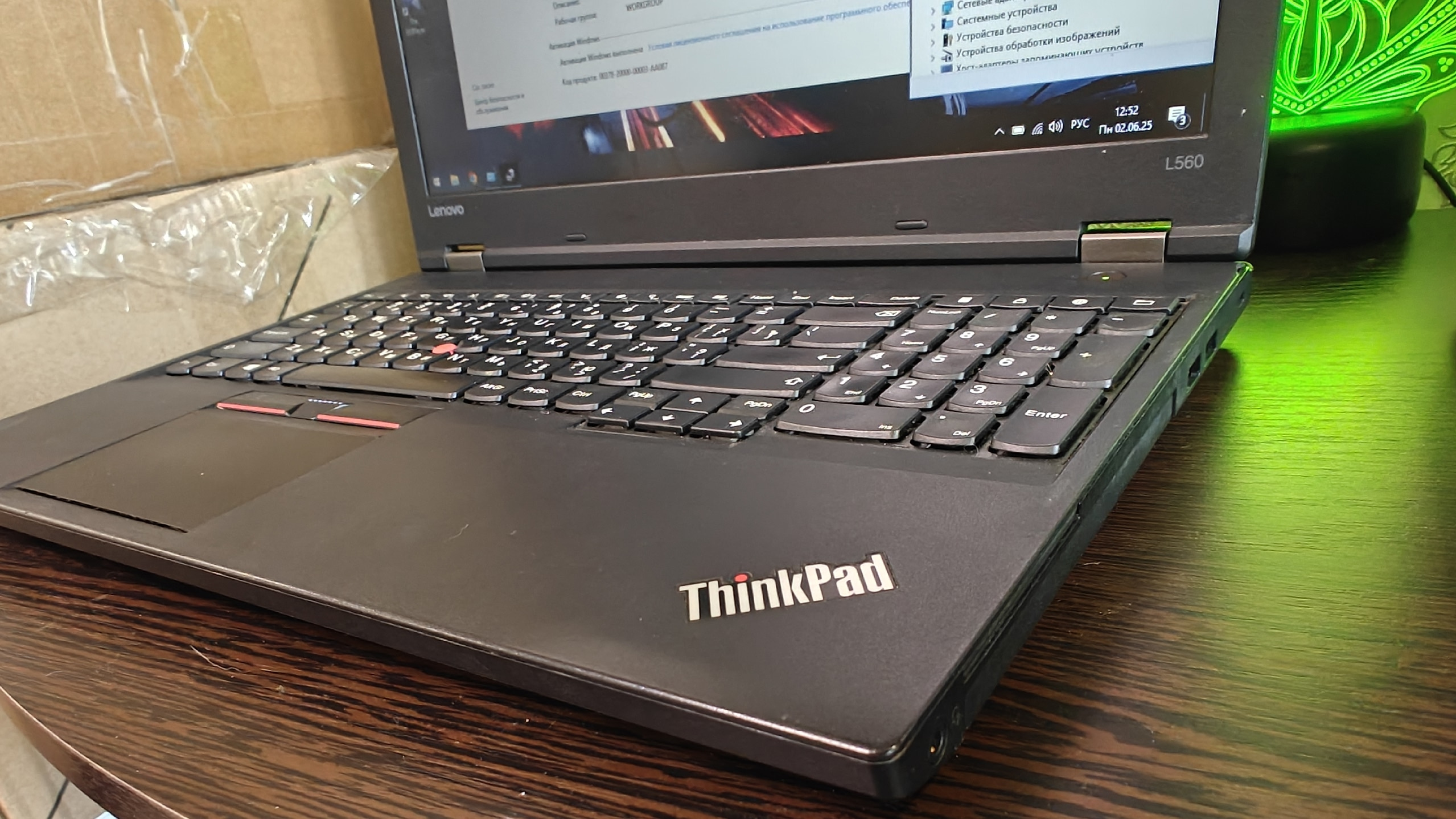 Продается Lenovo Thinkpad L560: отличный (3)