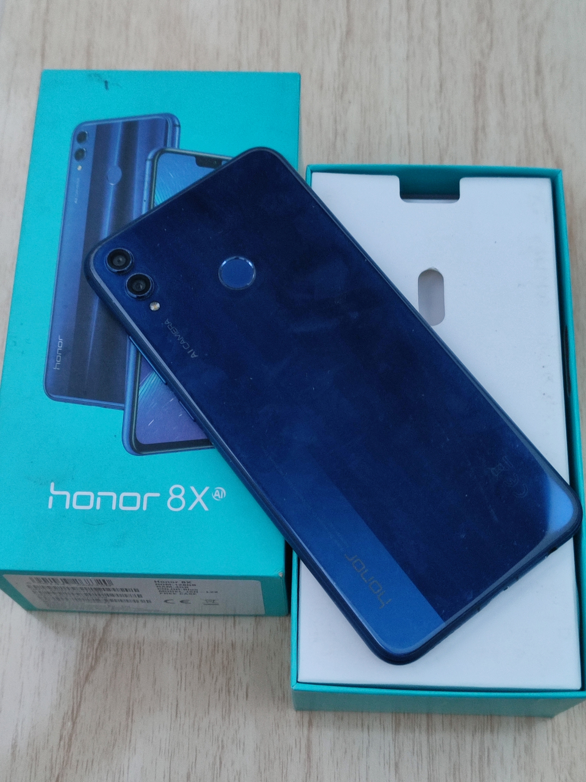 Honor 8x Blue Dual SIM