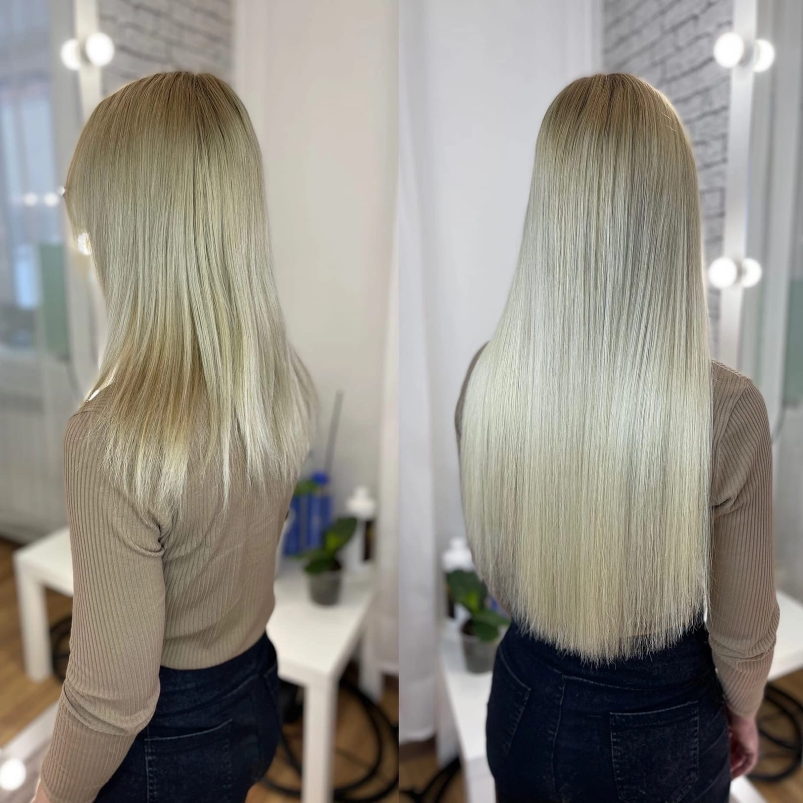 Наращивание натуральных волос в Макеевке (1)