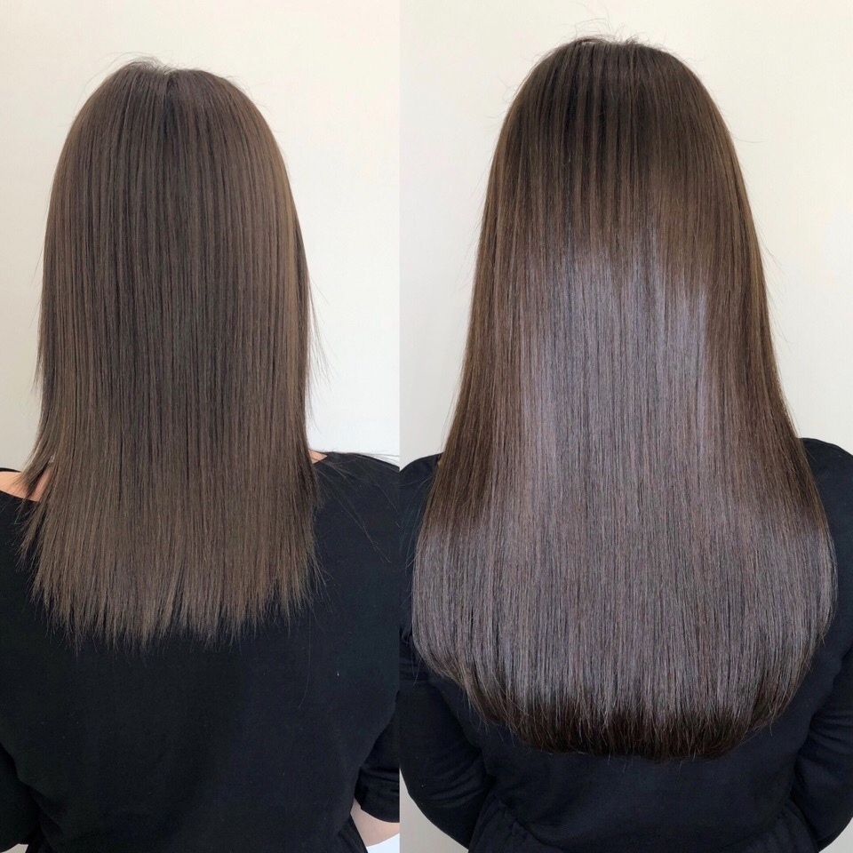 Наращивание натуральных волос в Макеевке (4)