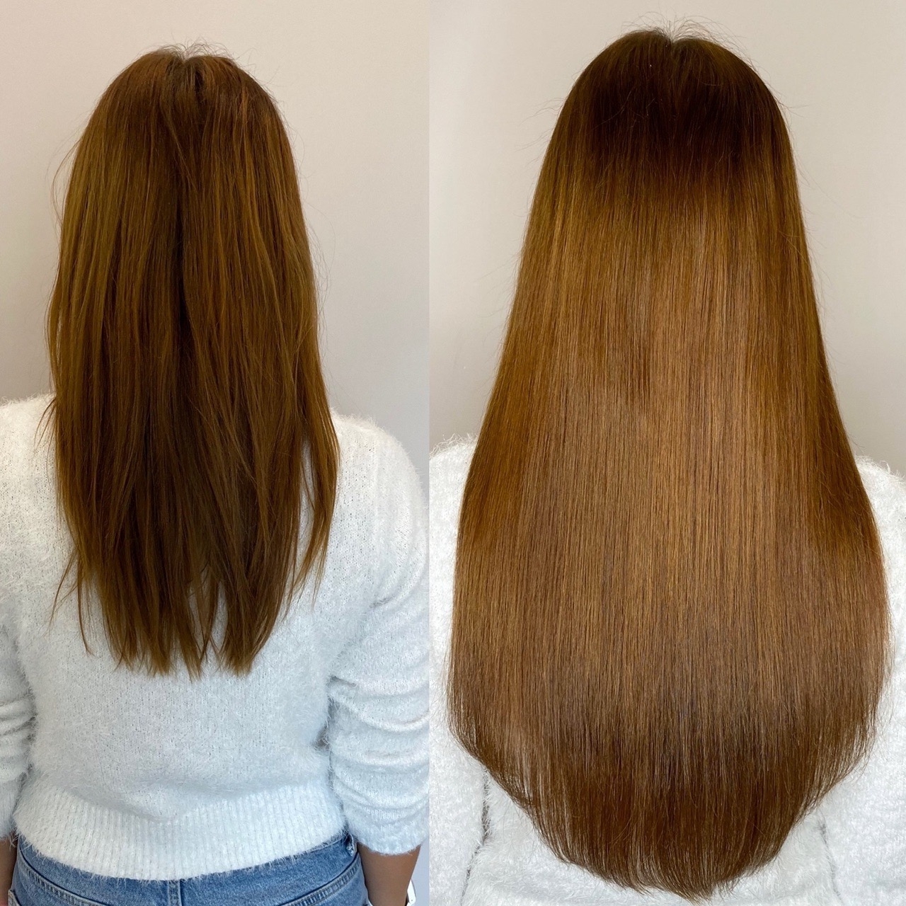 Наращивание натуральных волос в Макеевке (5)