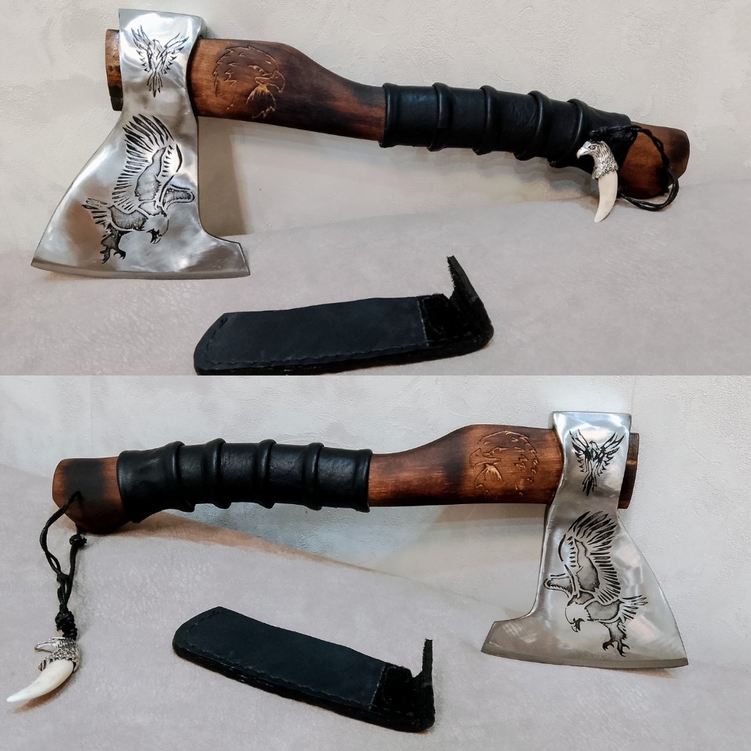 Ручная работа: кованный топор «Сокол»